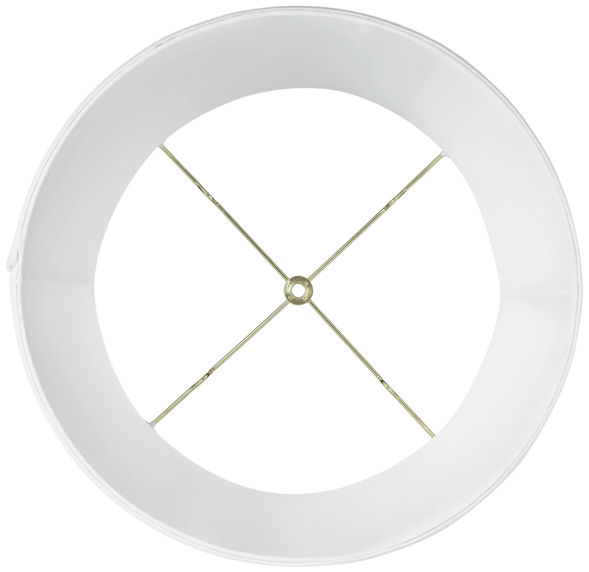 Imperial Shade Set of 2 Drum Lamp Shades White Medium 14