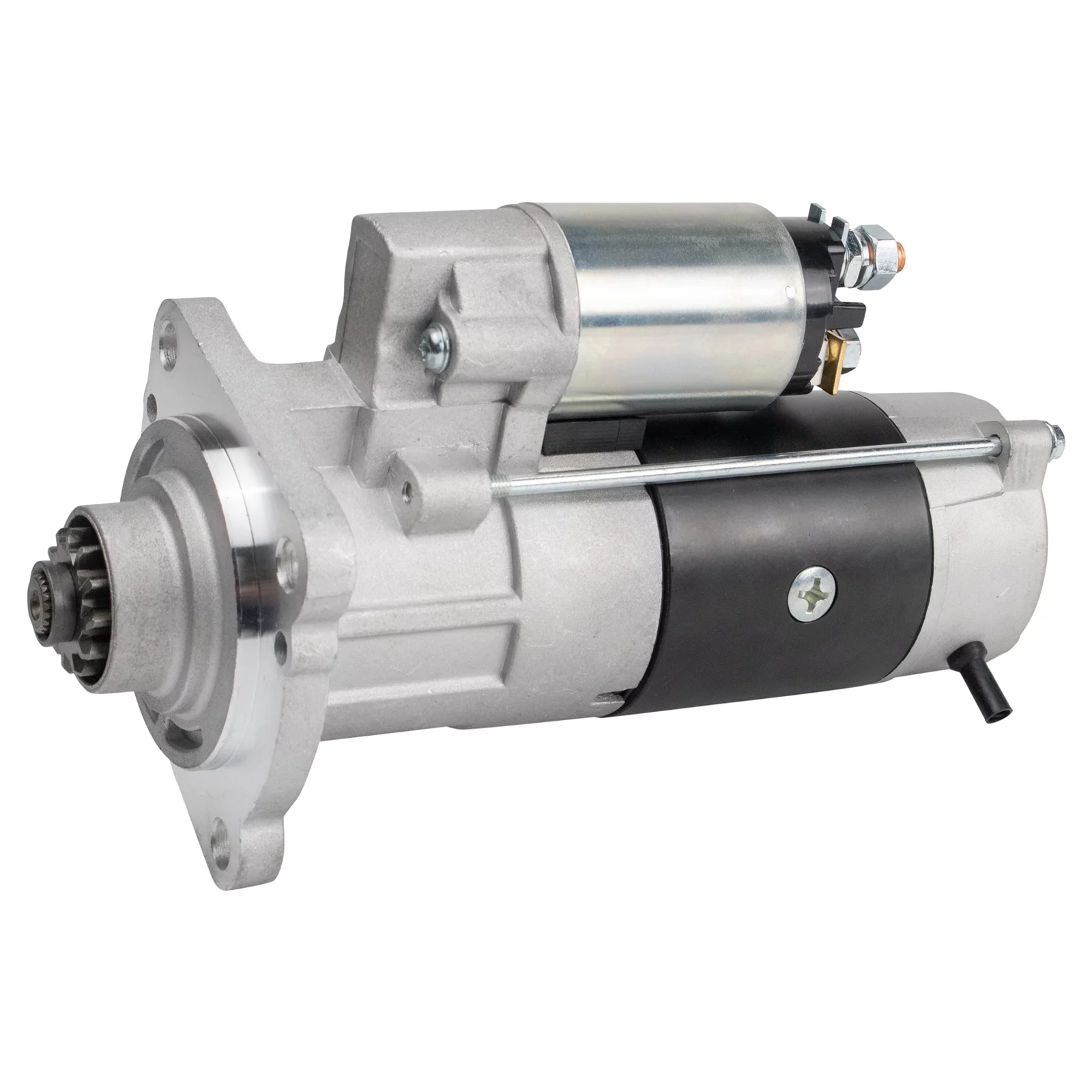 TRQ New Starter Motor for Ford E Series Econoline Van F Series 7.3L Diesel STA03047 Fits select: 1999-2000 FORD F350, 1999-2000 FORD F250