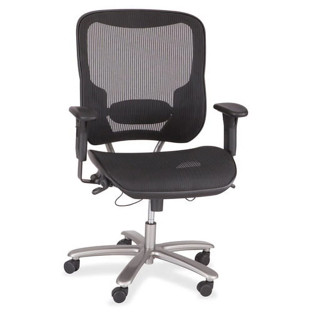 Safco Big & Tall All-Mesh Task Chair Black - 29.3
