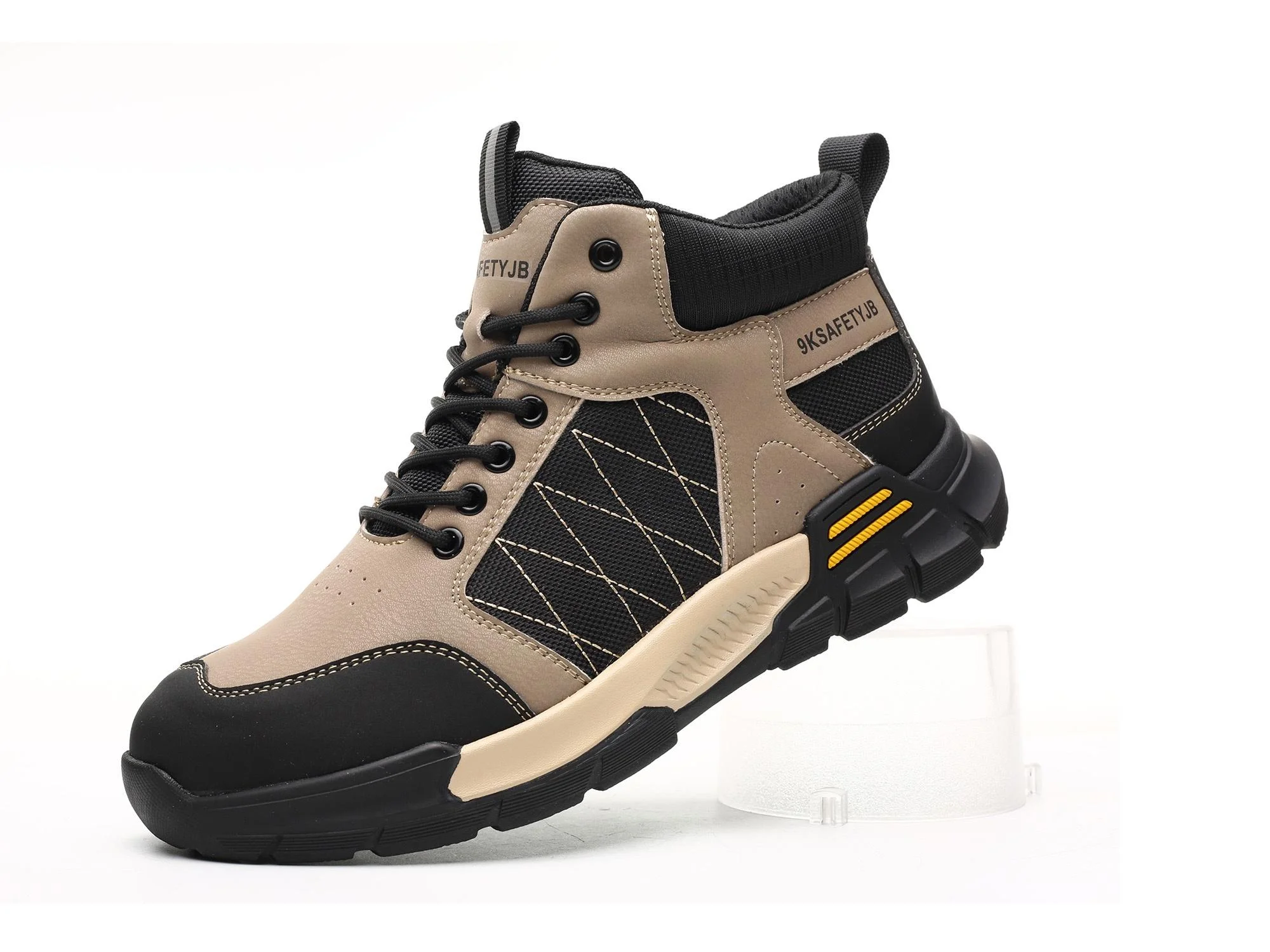 Composite Toe Shoes for Men Non Slip Work Safety Shoes Lightweight Breathable Steel Toe Sneakers