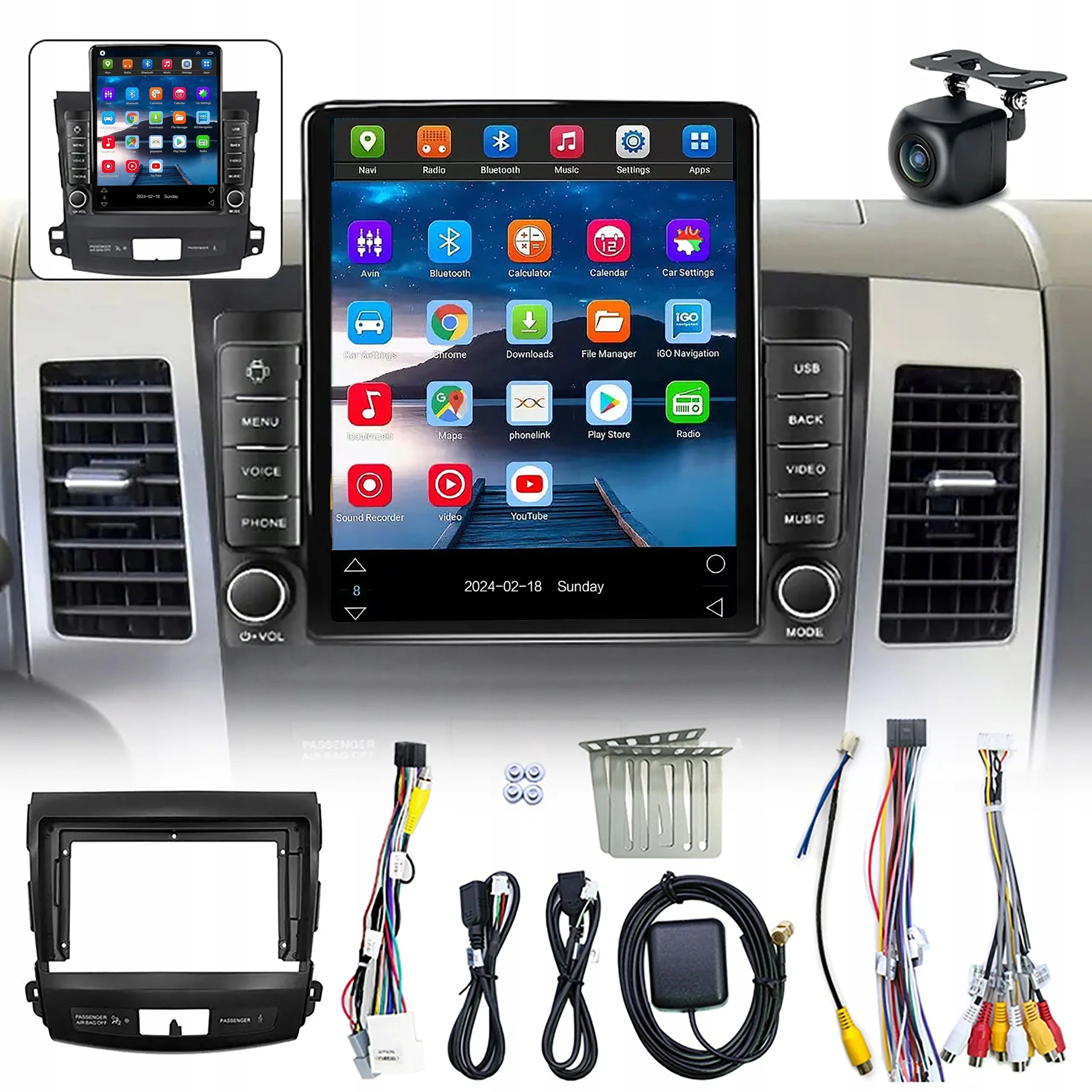 radio 2Din Android 13 9.7