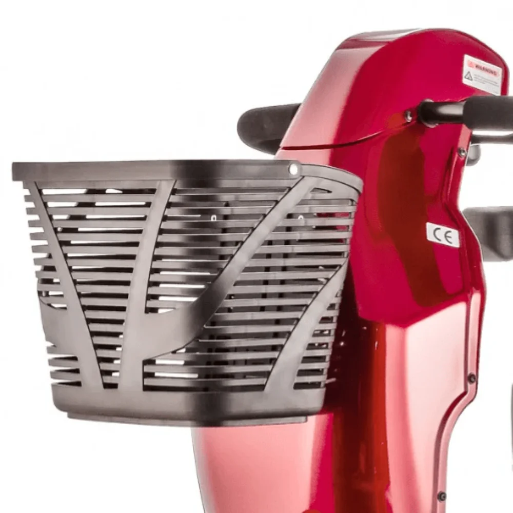 FreeRider USA FR 510F II 4 Wheel Bariatric Scooter 500 lbs, Red