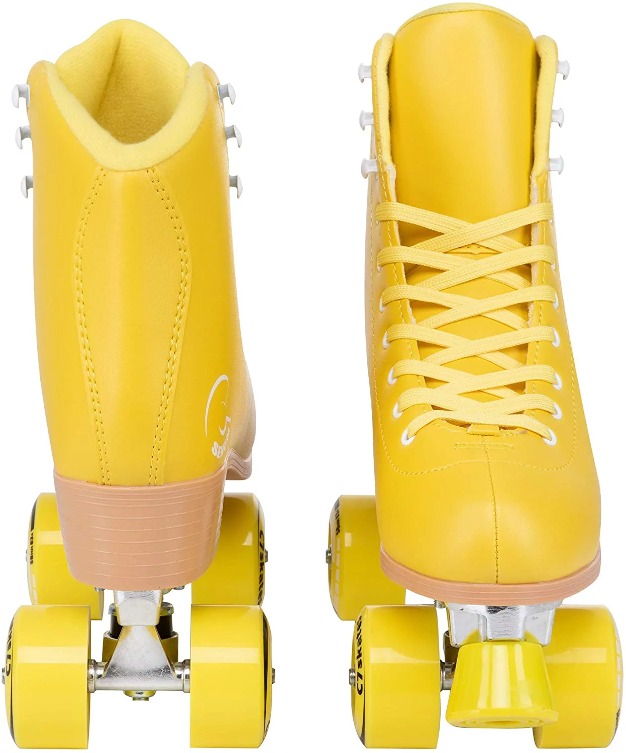 C7skates Roller Skates for Girls and Adults (Lemonpop, Women's 7 / Men's 6)