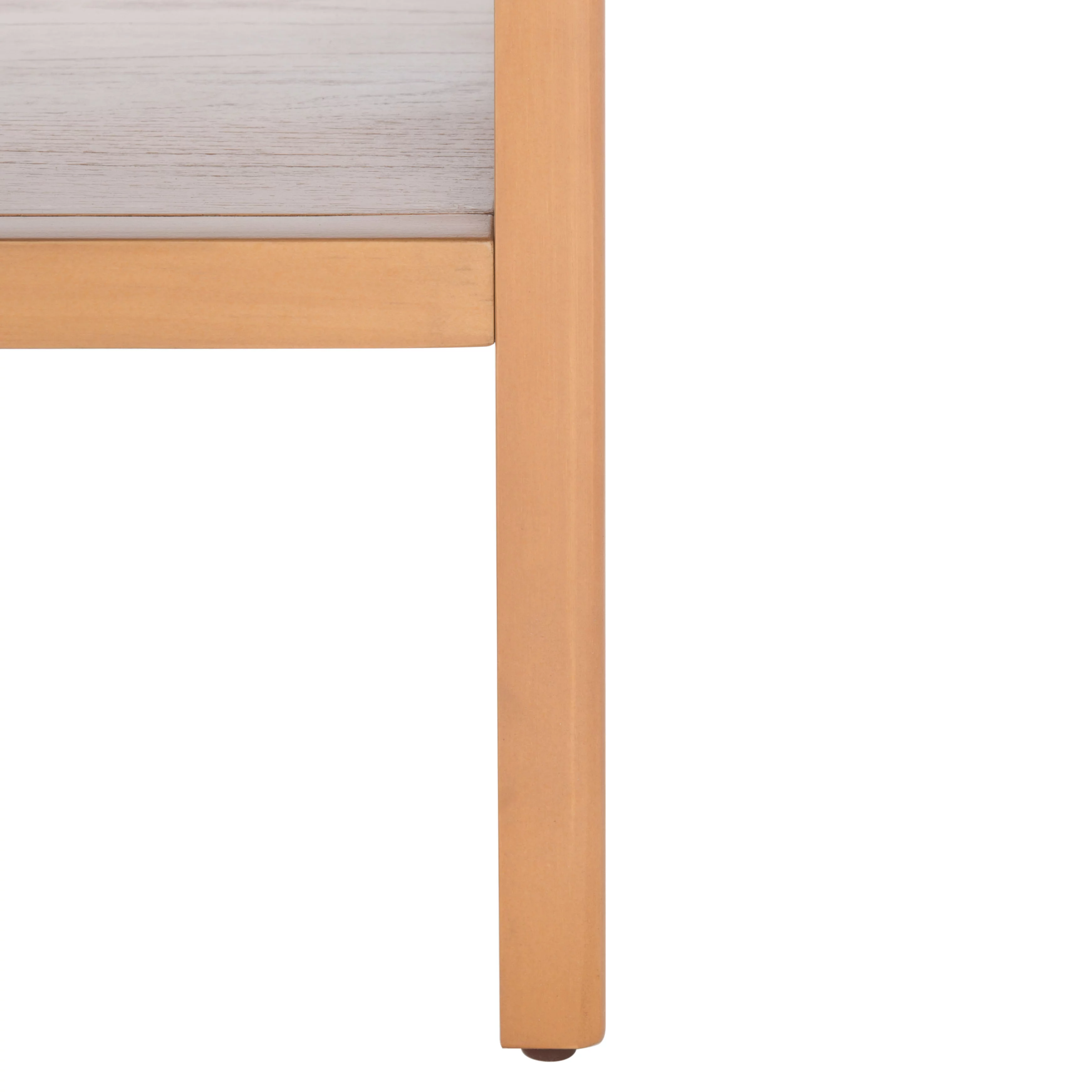 SAFAVIEH Miya Solid 2 Shelf Coffee Table Wood, Natural