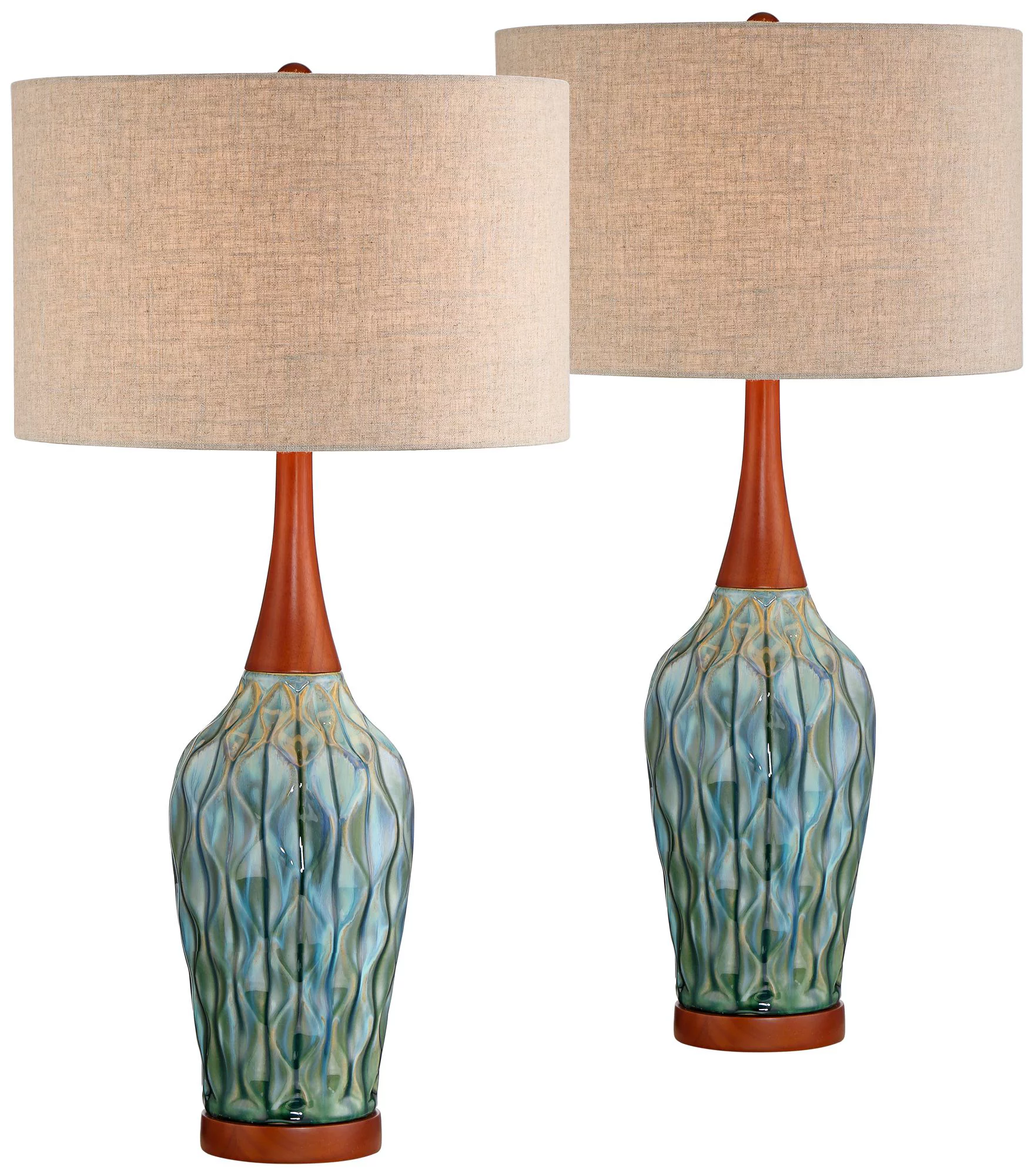 360 Lighting Rocco Modern Mid Century Table Lamps 30