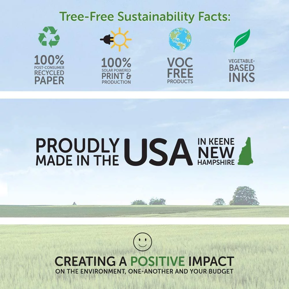 Tree-Free Greetings All Occasion Greeting Card 12 Pack, 4x6, Life Itself (FS66557)