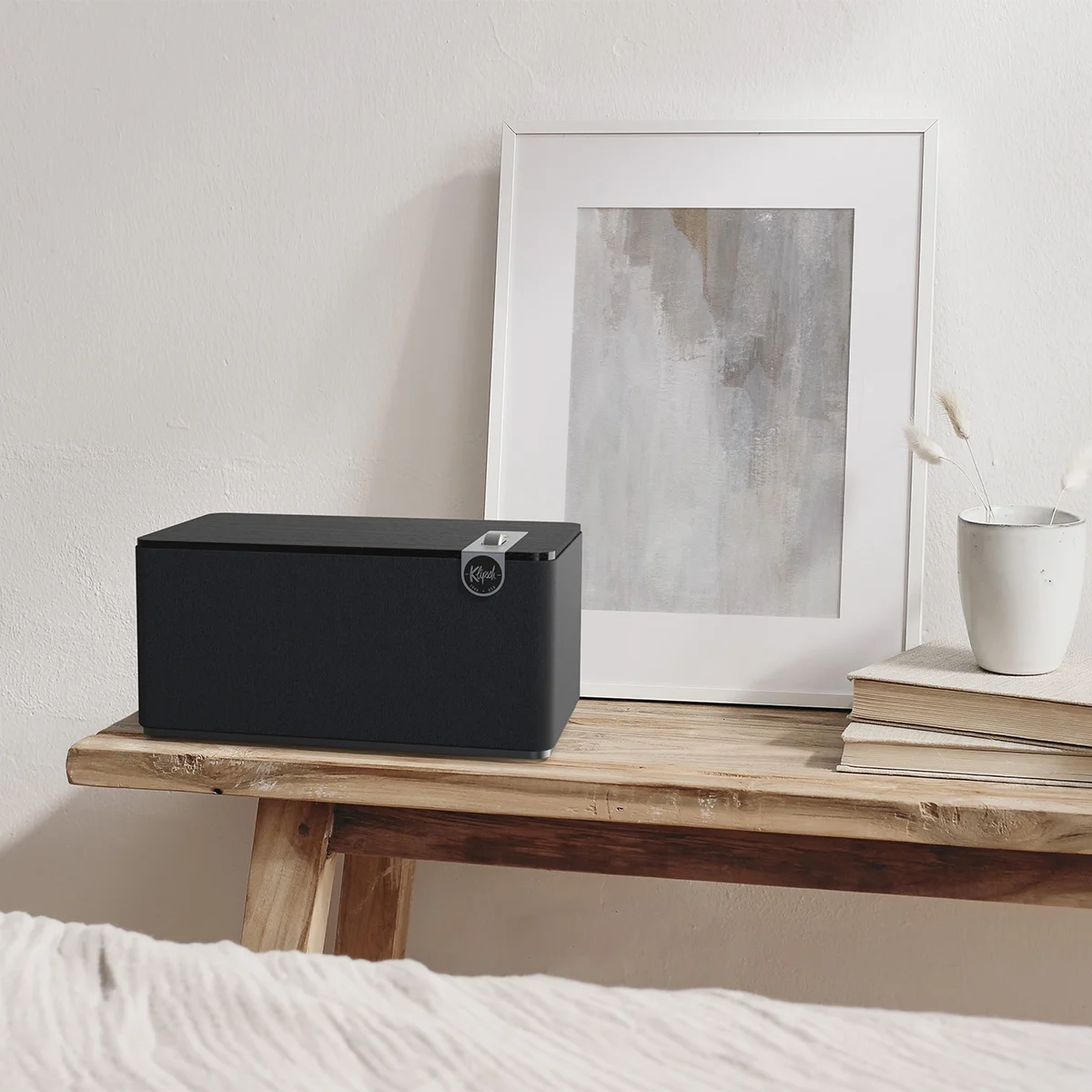 Klipsch The Three Plus Premium Bluetooth Speaker with Phono and Optical Inputs (Matte Black)