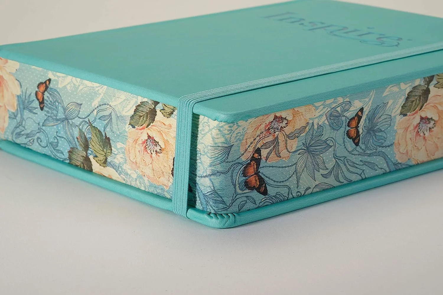 Tyndale House Publishers 075974 NLT Inspire Bible - Deluxe Teal Hardcover