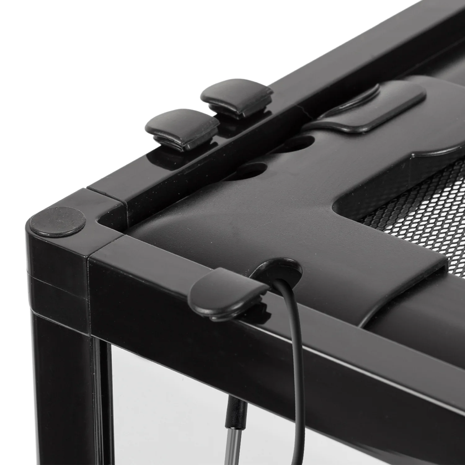 REPTIZOO Extra-Low Full Tempered Glass Reptile Terrarium-47.2 x 23.6 x 17.7 inches