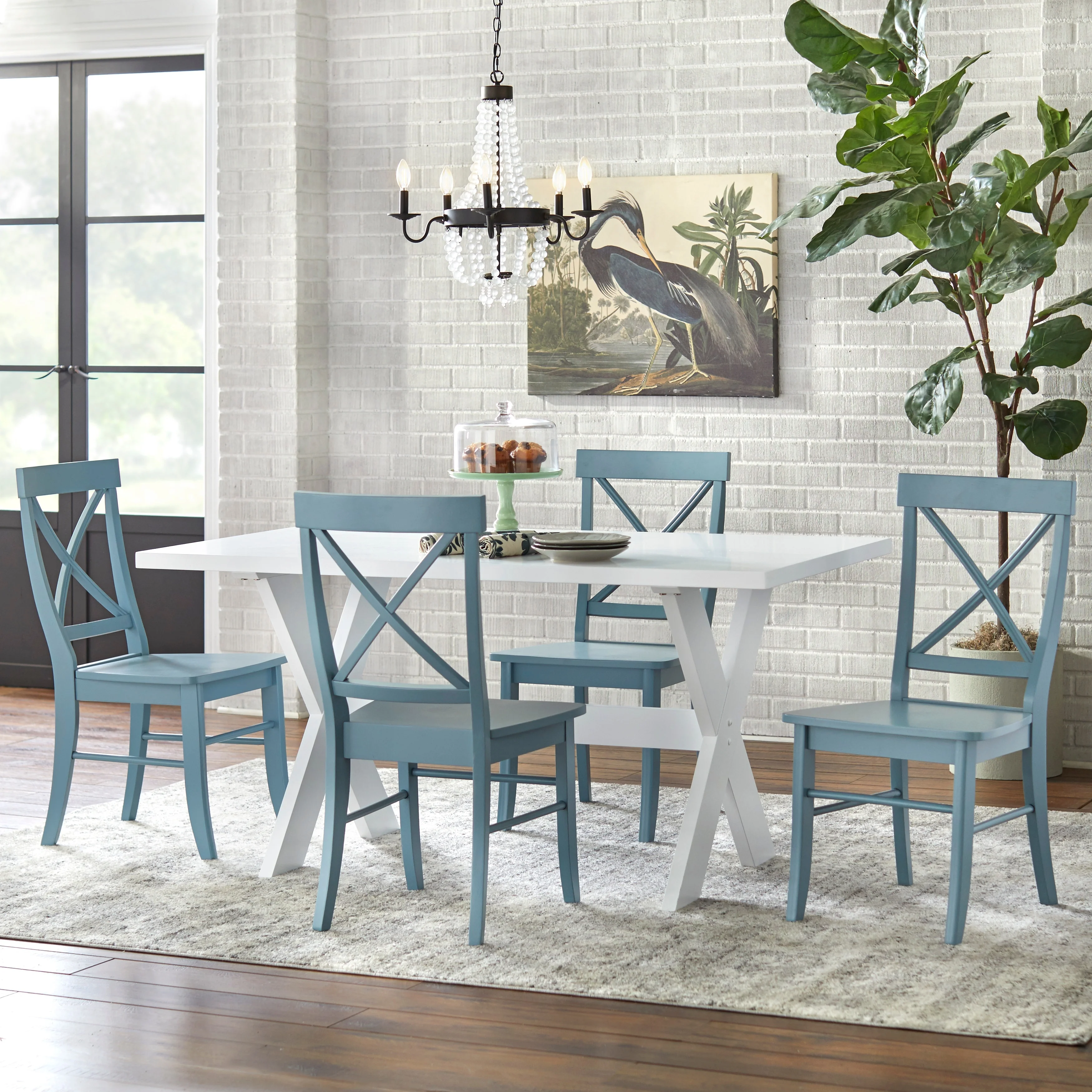 Simple Living  5-piece Sumner Dining Set White