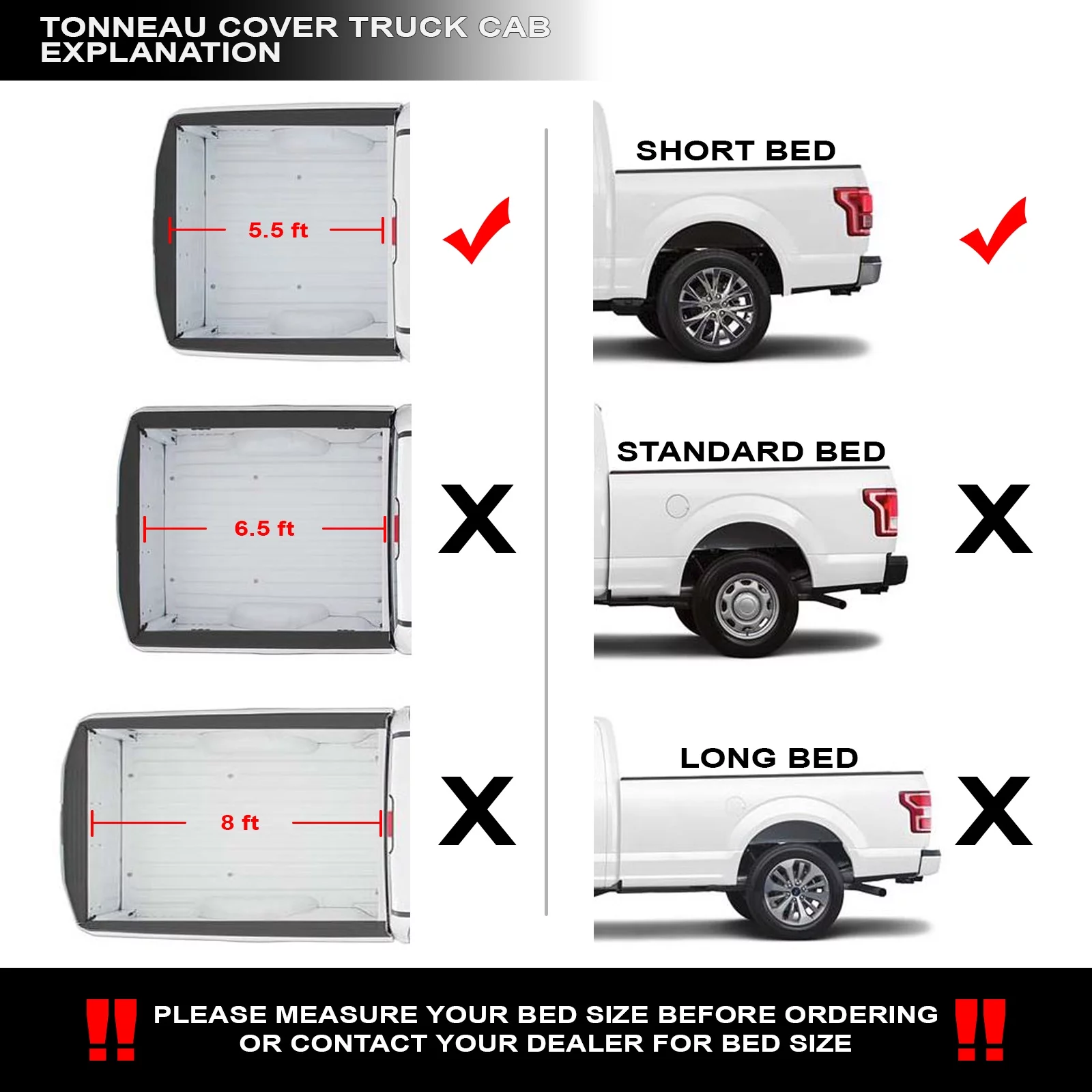 Stehlen 714937188792 Lock And Roll Up Tonneau Cover - Black For 2004-2014 Ford F150 / 2006-2008 Lincoln Mark LT 5.5 Feet ( 66