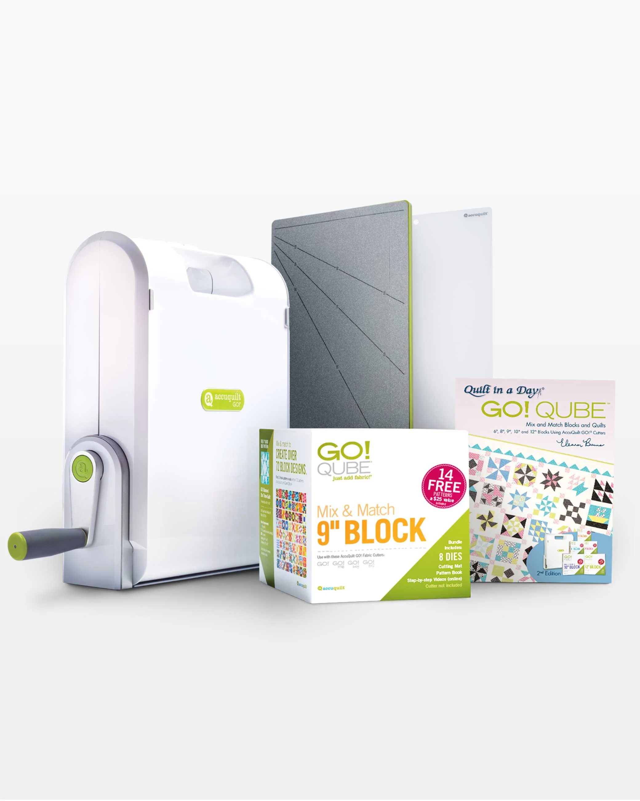 AccuQuilt Ready. Set. GO! Ultimate Fabric Cutting System - 9