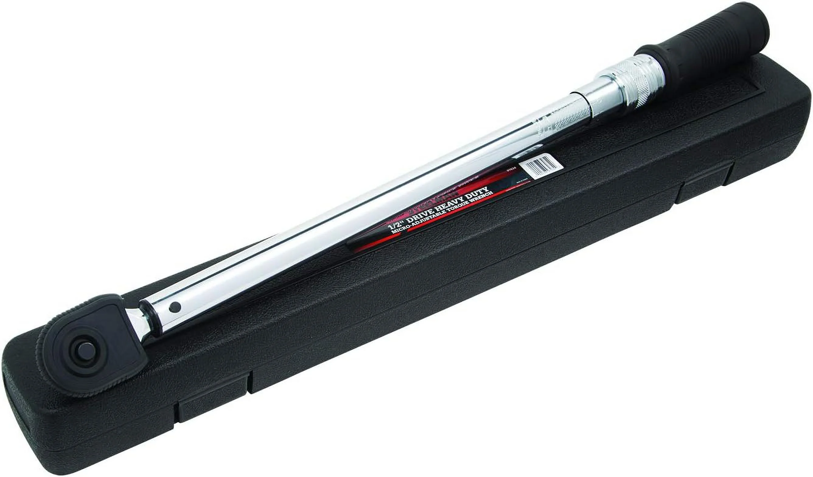 Drive, 32-Tooth, Heavy-Duty Adjustable Torque Wrench, 30-250 Foot-Pounds, Micro-Adjustable 1Ft-Lb Increments, Audible And Tactile Indicator