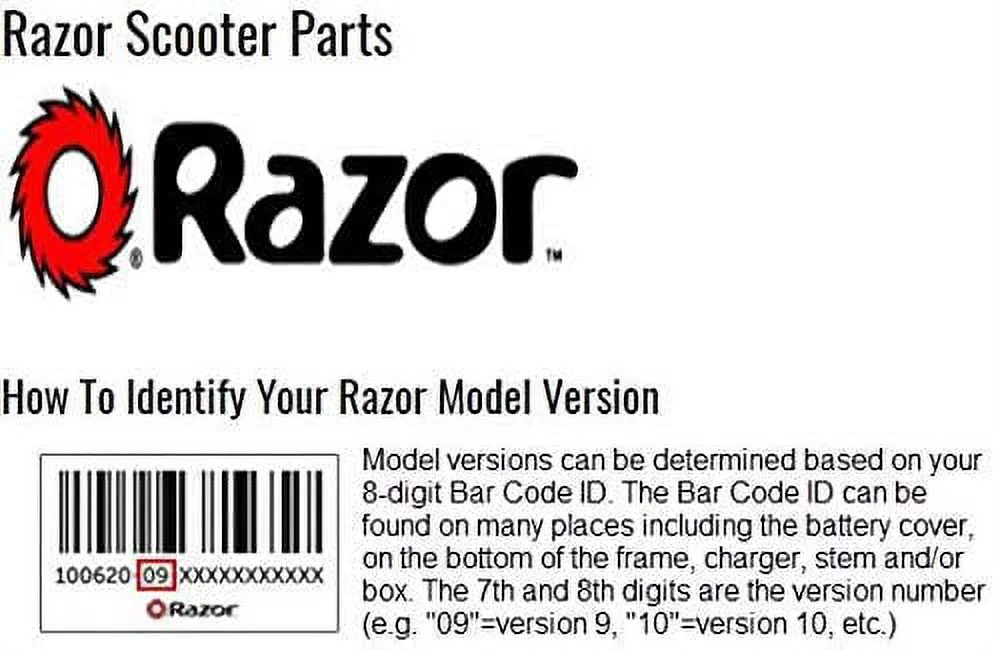 Rear Wheel Assembly for Razor MX500/MX650