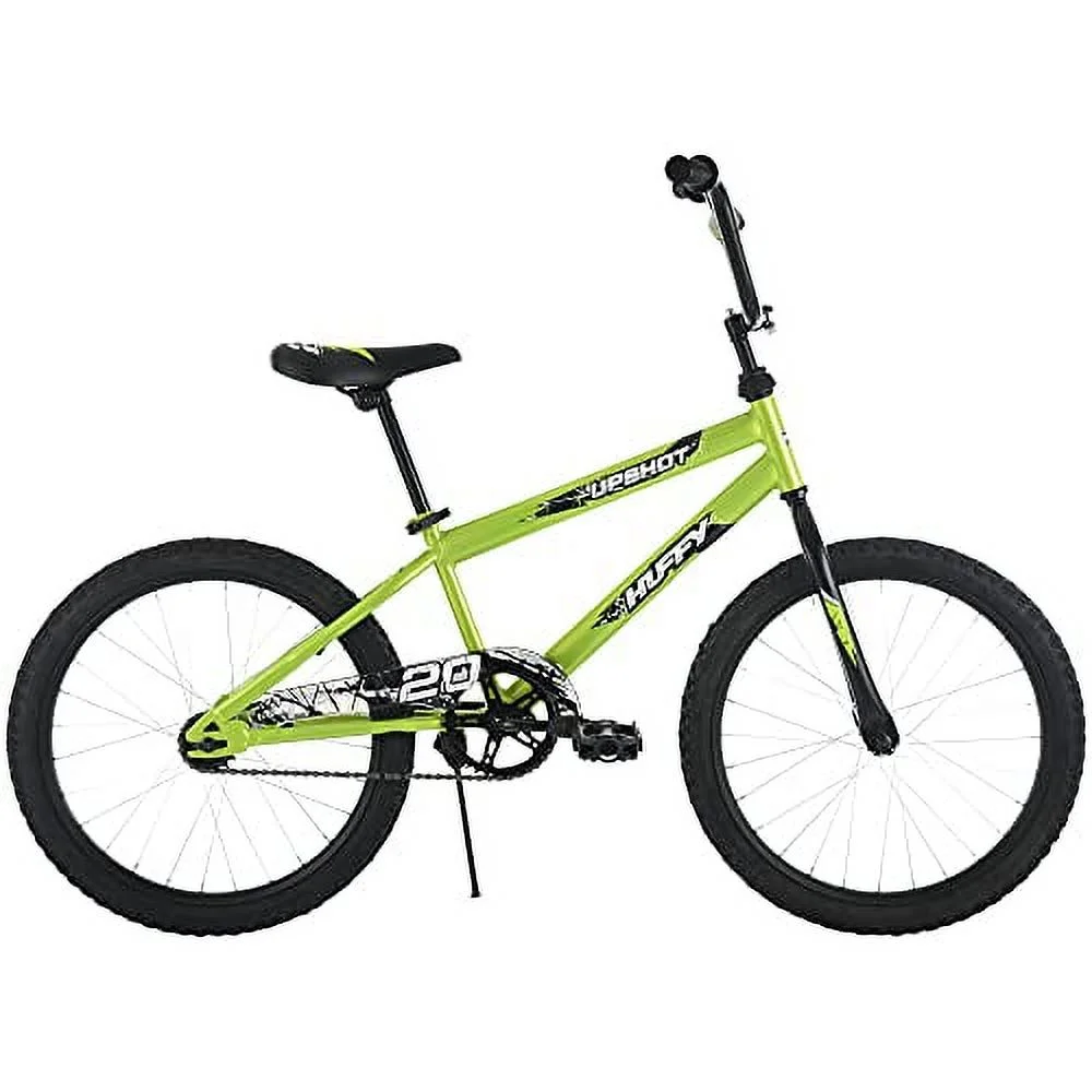 Huffy Upshot 20&rdquo; Boy&rsquo;s Bike for Kids, Lime Green
