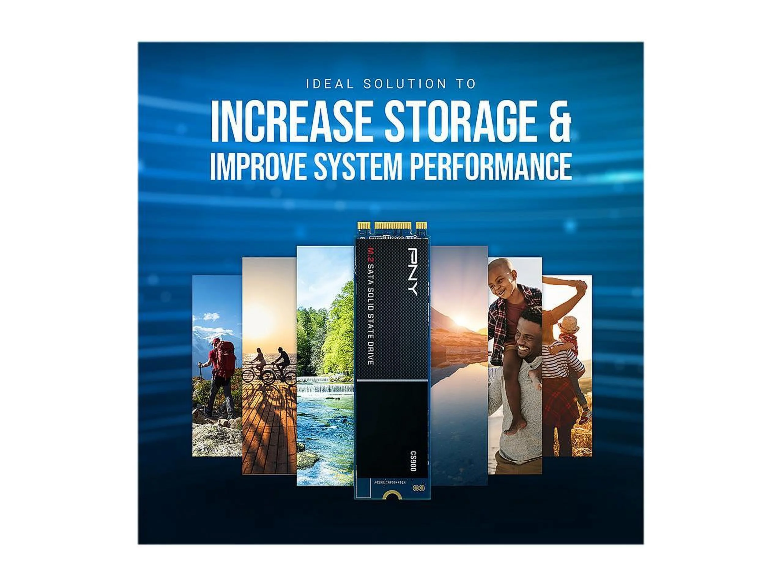 PNY CS900 250GB M.2 SATA III Internal Solid State Drive (SSD) - M280CS900-250-RB