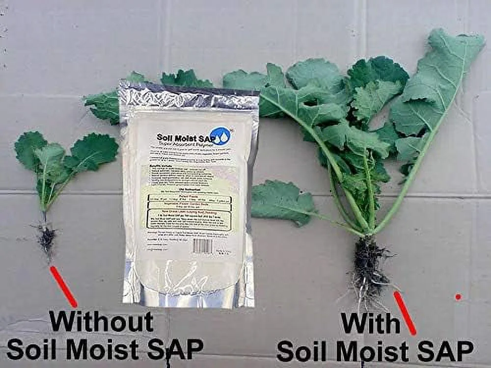 Soil Moist SAP Super Absorbent Polymer Water Storing Crystals Gel for Plants 10 Pounds