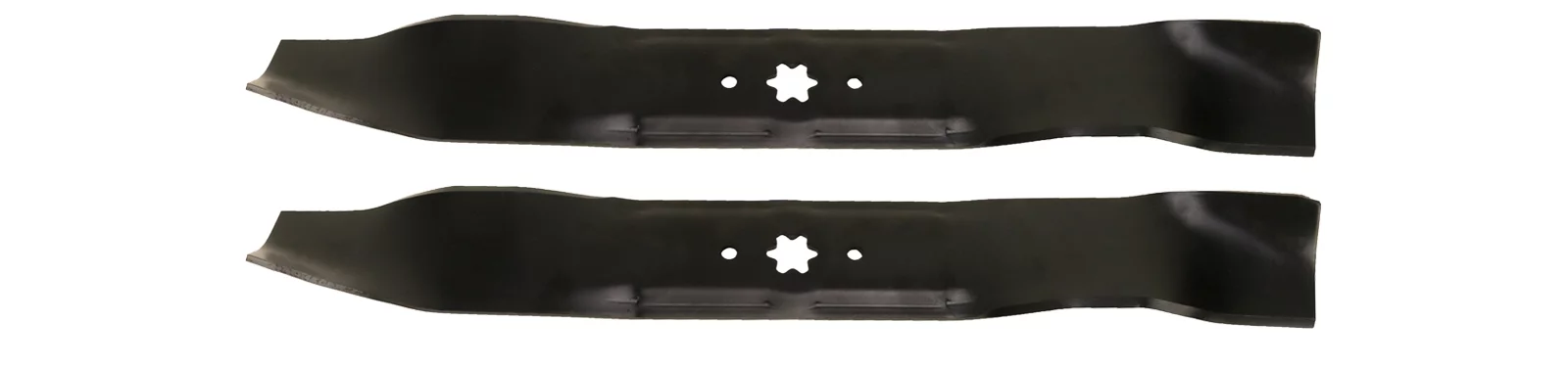 (2) USA Mower Blades® Mulching High Lift for Troy Bilt 942-0616 42
