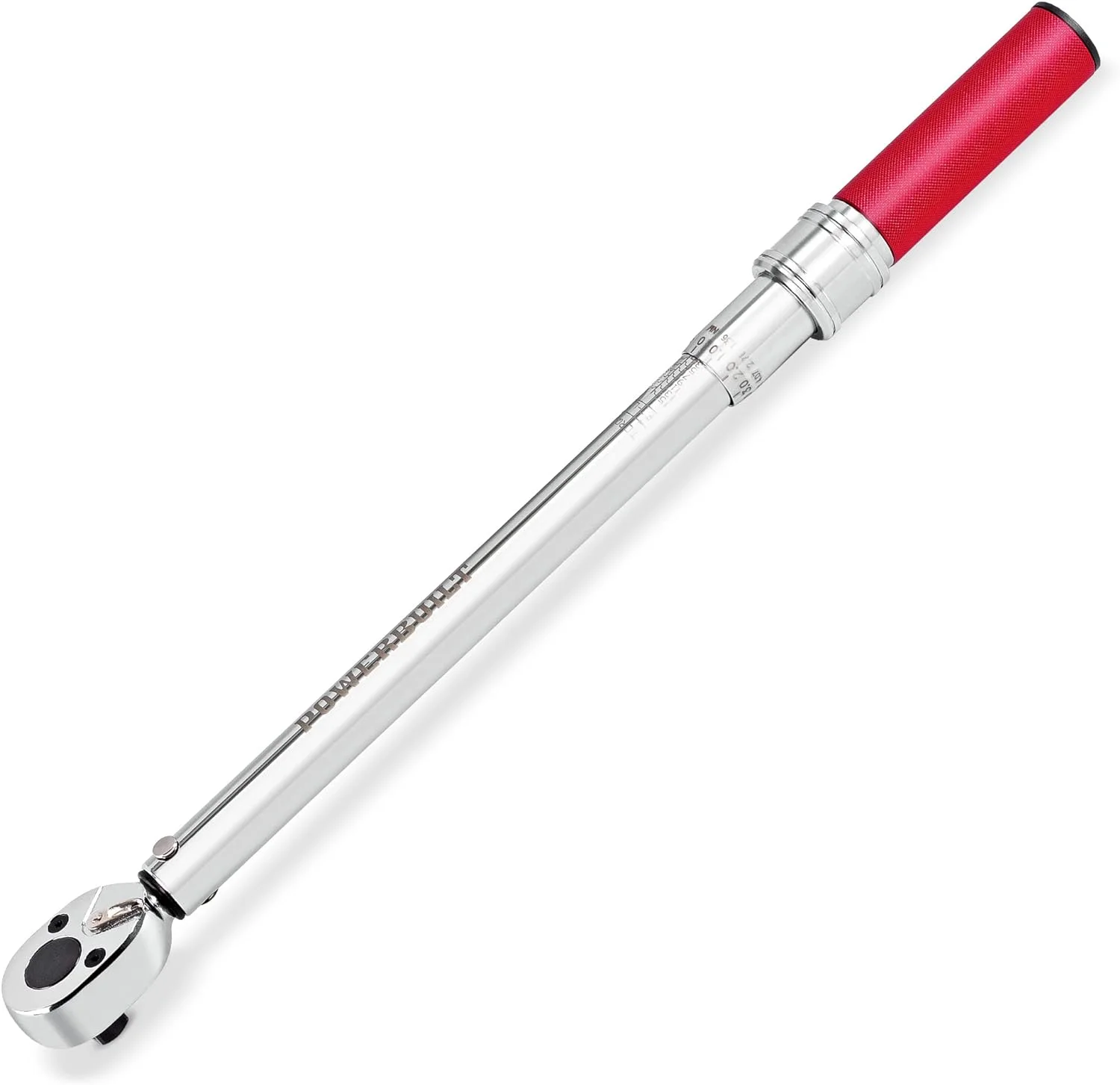 Micrometer Torque Wrench, 1/2 Inch Drive, Dual Scale, Working Range 30 To 150 Ft-Lbs, Retractable Lock, Storage Case - 649974