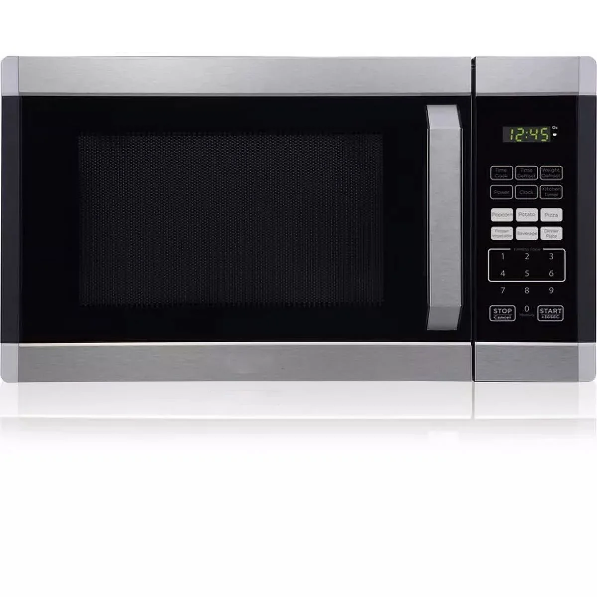 WCS 0.9 cu ft 900W Microwave Oven - Stainless Steel
