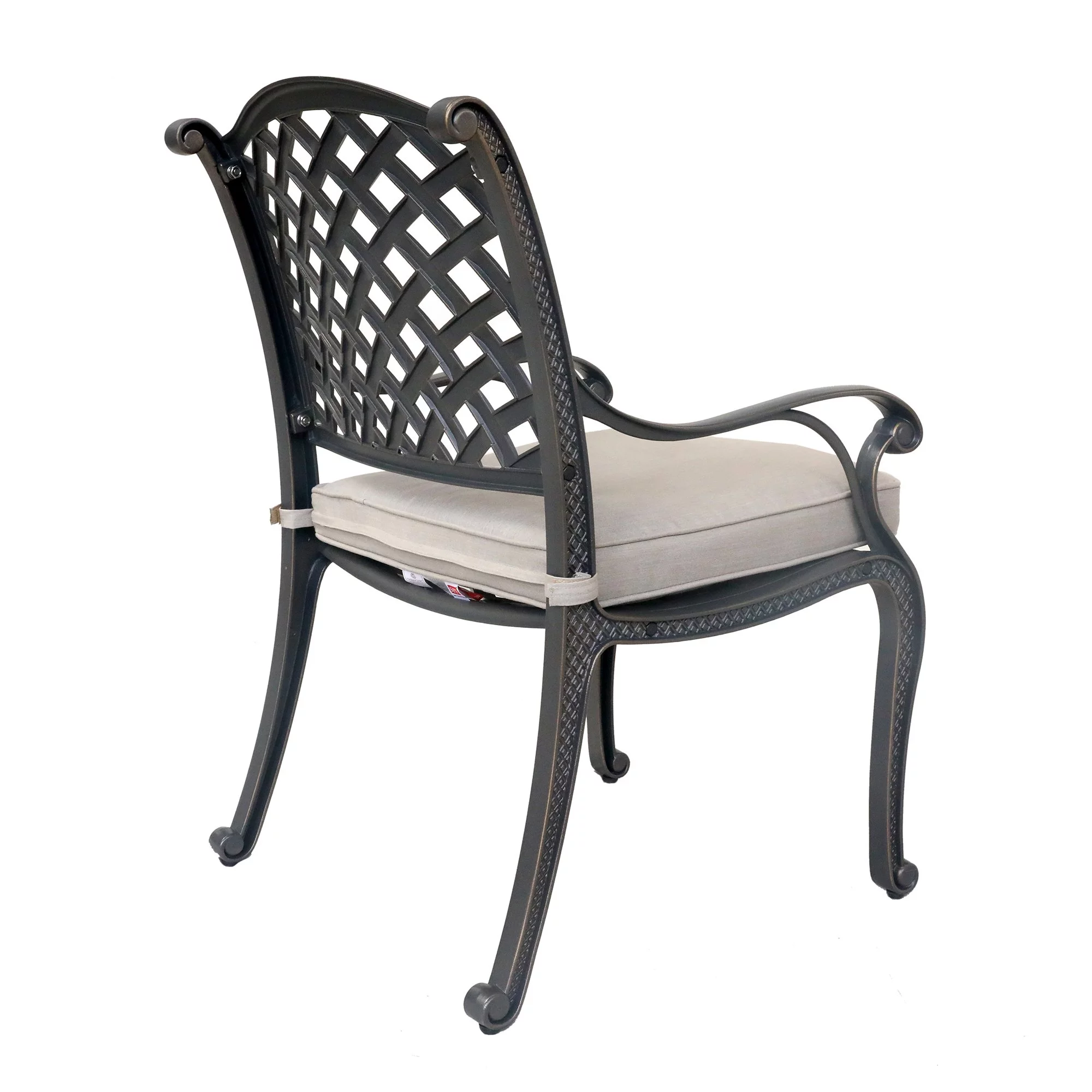 Artlia Dining Arm Chair, Sand Dollar, Set of 2