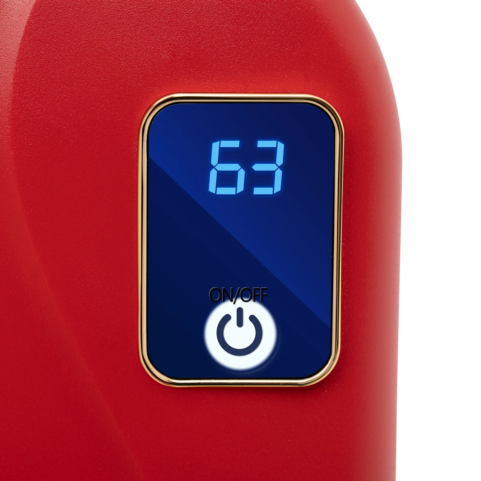 110V 3000W Mini Electric Tankless Instant Hot Water Heater Bathroom Kitchen Red 20-50℃/68-122℉