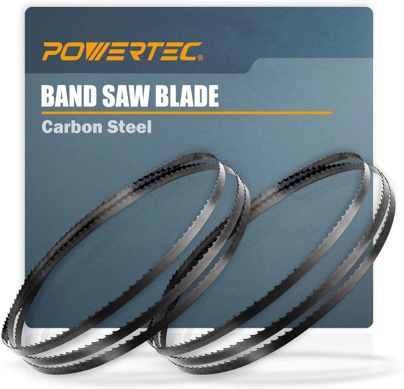 POWERTEC 13114-P2 93-1/2 Inch Bandsaw Blades for Woodworking, 3/4