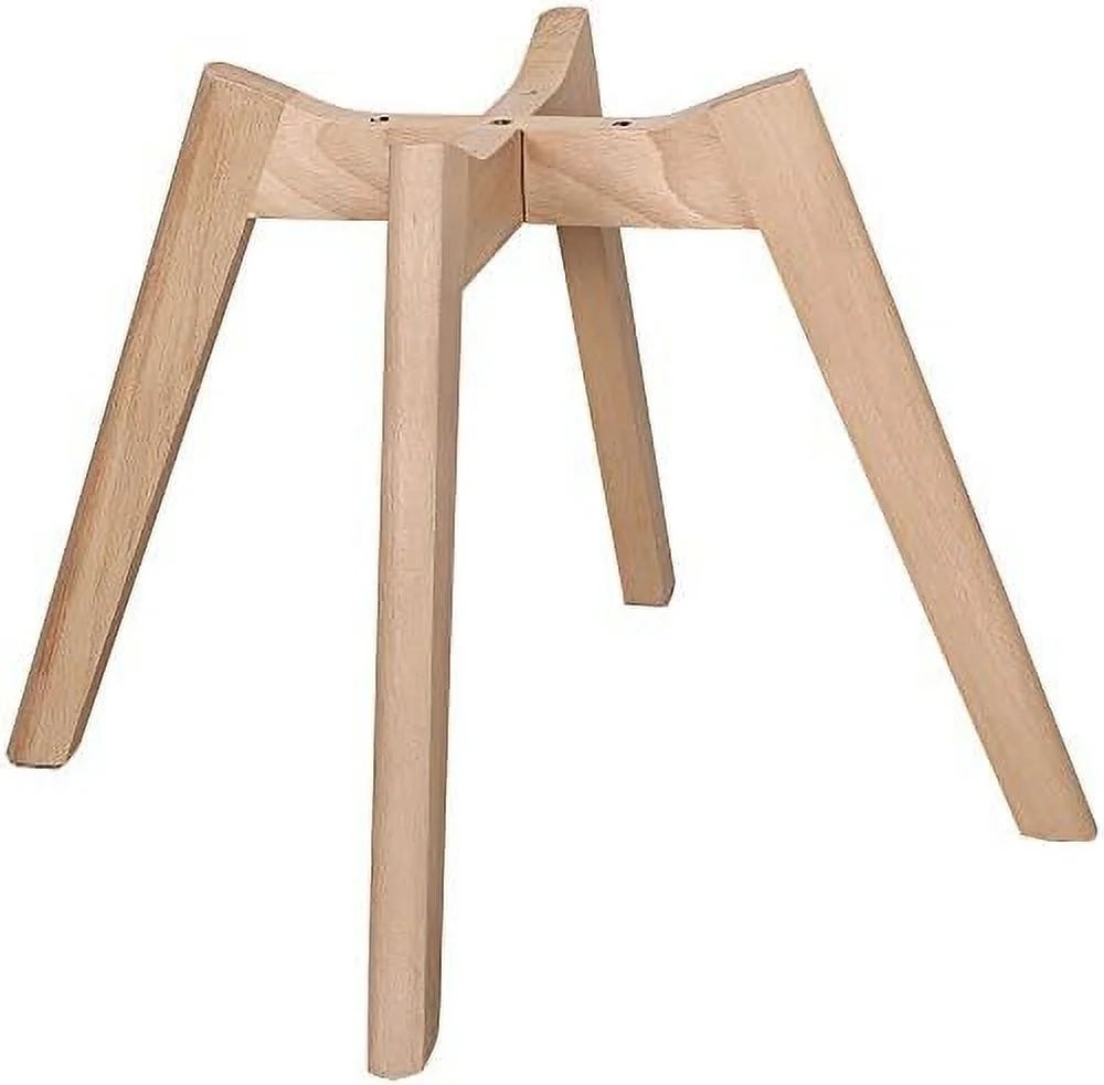 TJUNBOLIFE 4pcs Dining Chairs Living Room Bedroom Kitchen Lounge Chair Modern DSW Upholstered Side Chair with Soft Padded and Wood Legs  Dark Gray