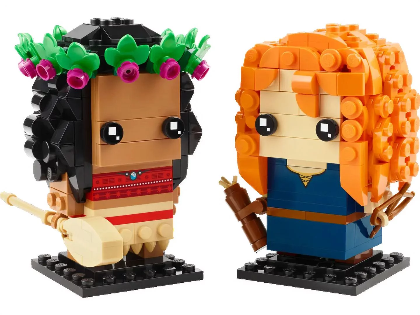 LEGO Disney Brickheadz Moana and Merida 40621 (410 Pieces)