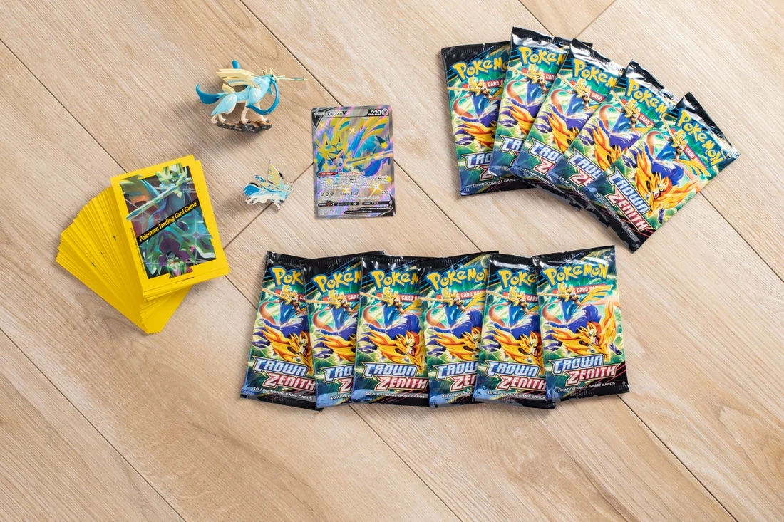 Pokémon Trading Card Games SAS12.5 Crown Zenith Premium Shiny Figure Box - Zacian