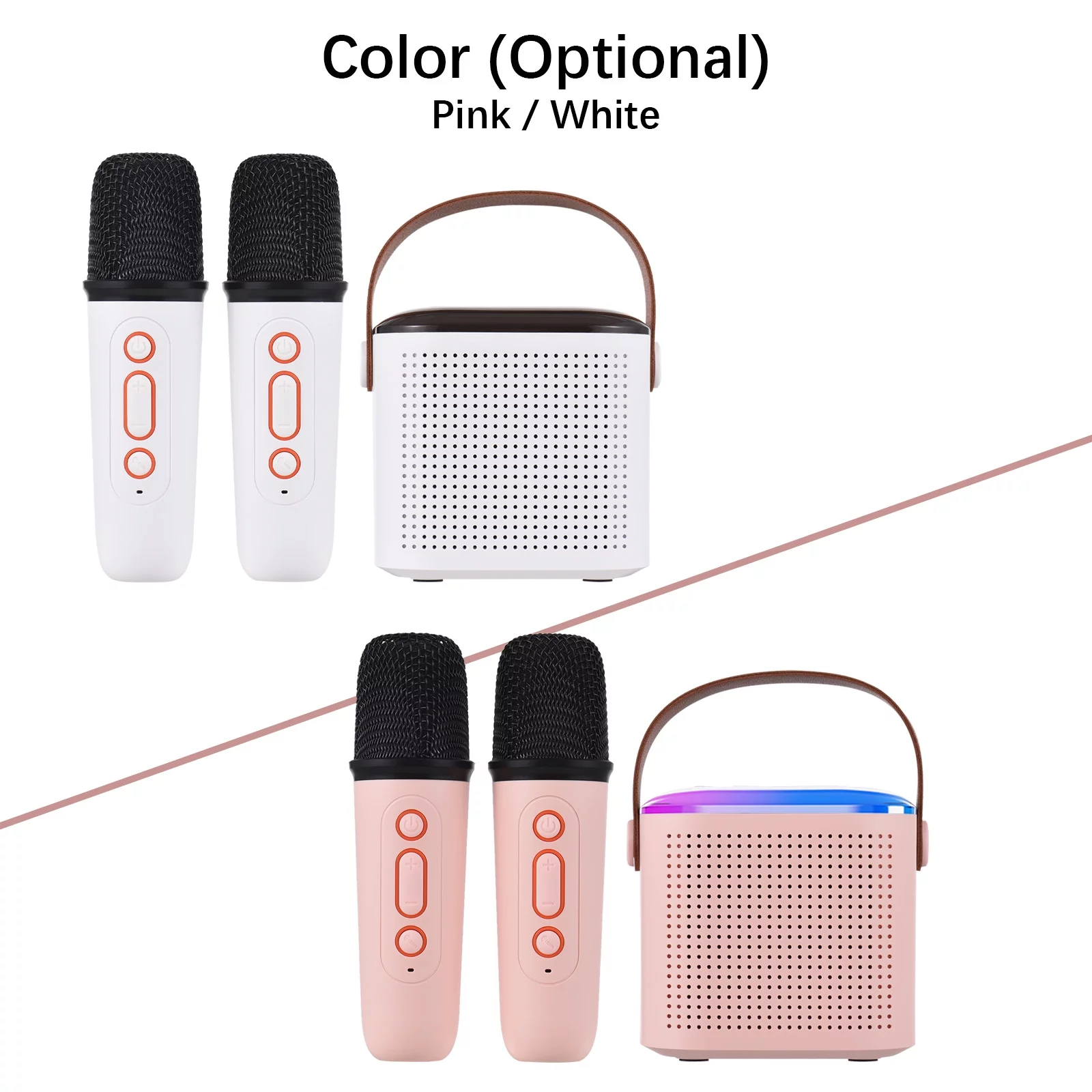 Tomshoo Wireless Karaoke Microphone & Sound Box Set Home Party Singing Fun