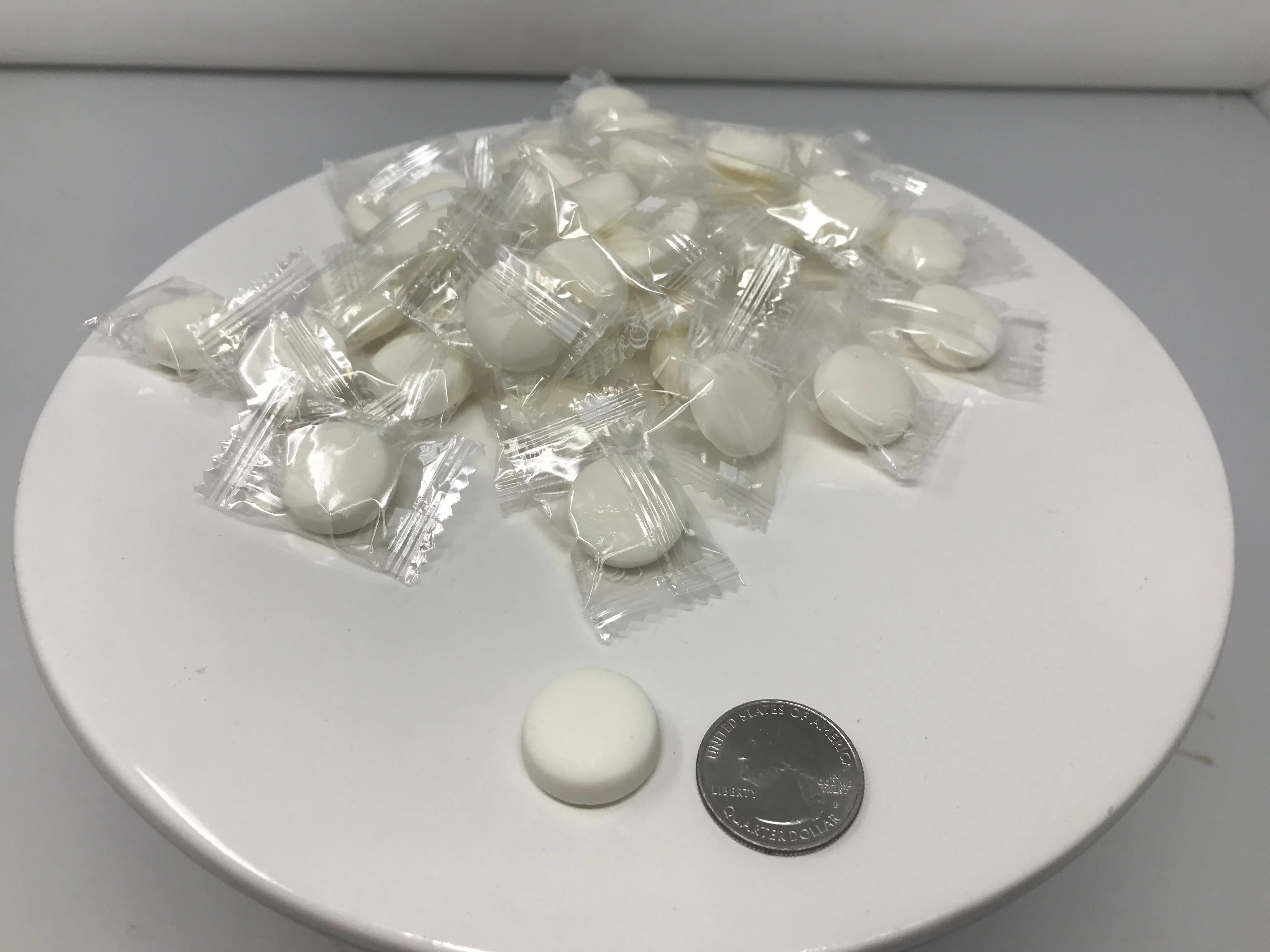 Coconut Sugar Free Candy 1 pound hard sucking candy