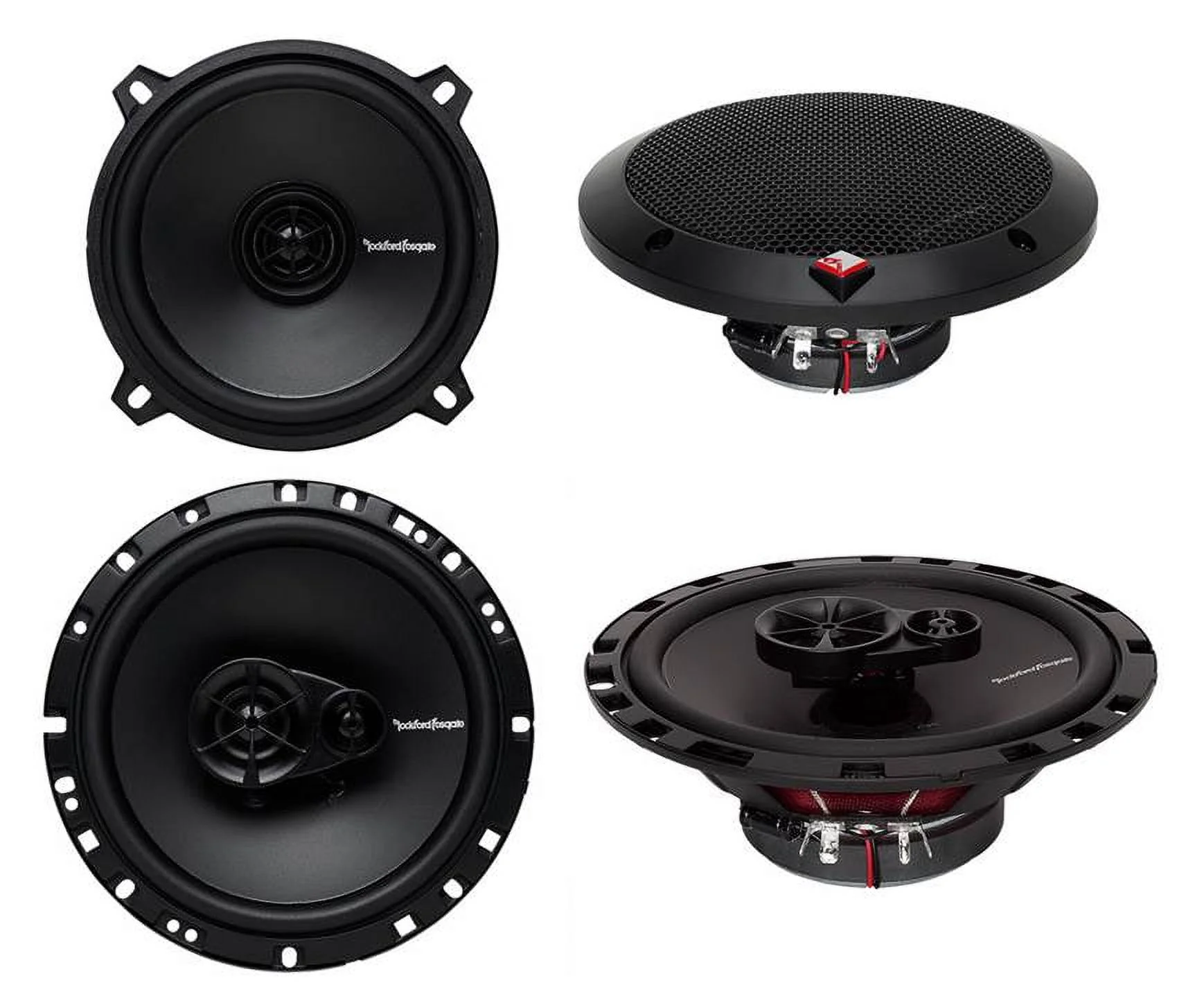 2) Rockford Fosgate R1525X2 5.25