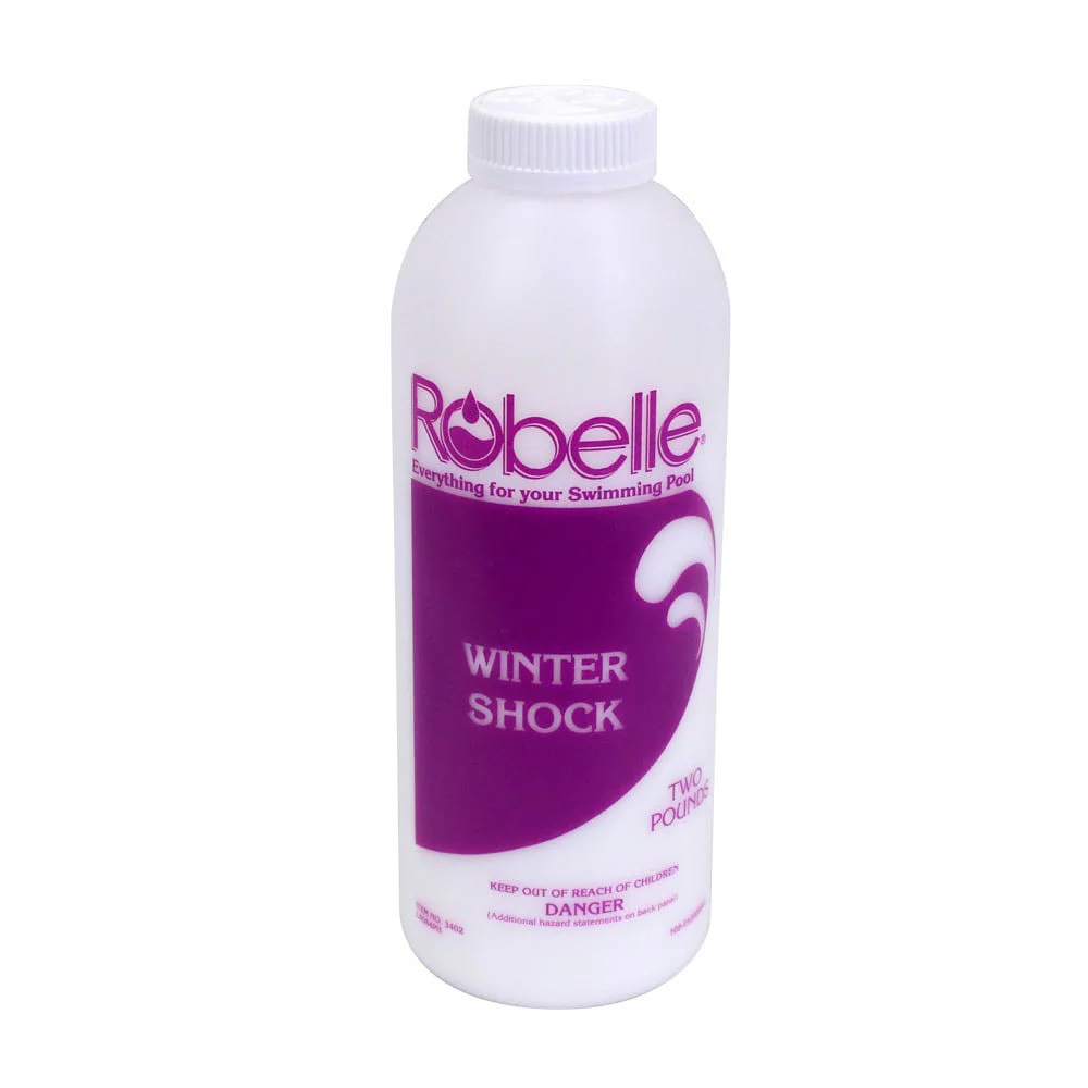 Robelle 3402 Winter Pool Closing Shock for Swimming Pools 2-Pounds, 1-Pack