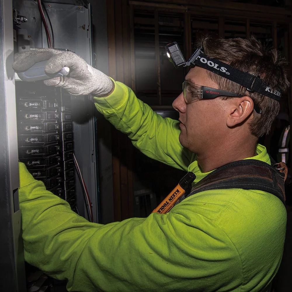 Klein Tools 56048 400 Lumens Rechargeable Headlamp with Fabric Strap