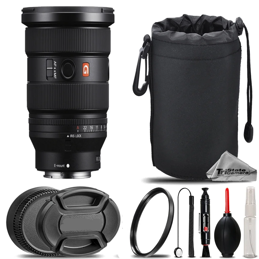 SONY FE 16-35mm f/2.8 GM II Lens for Sony E + UV Filter+ + Hood + Lens Pouch- Basic Kit