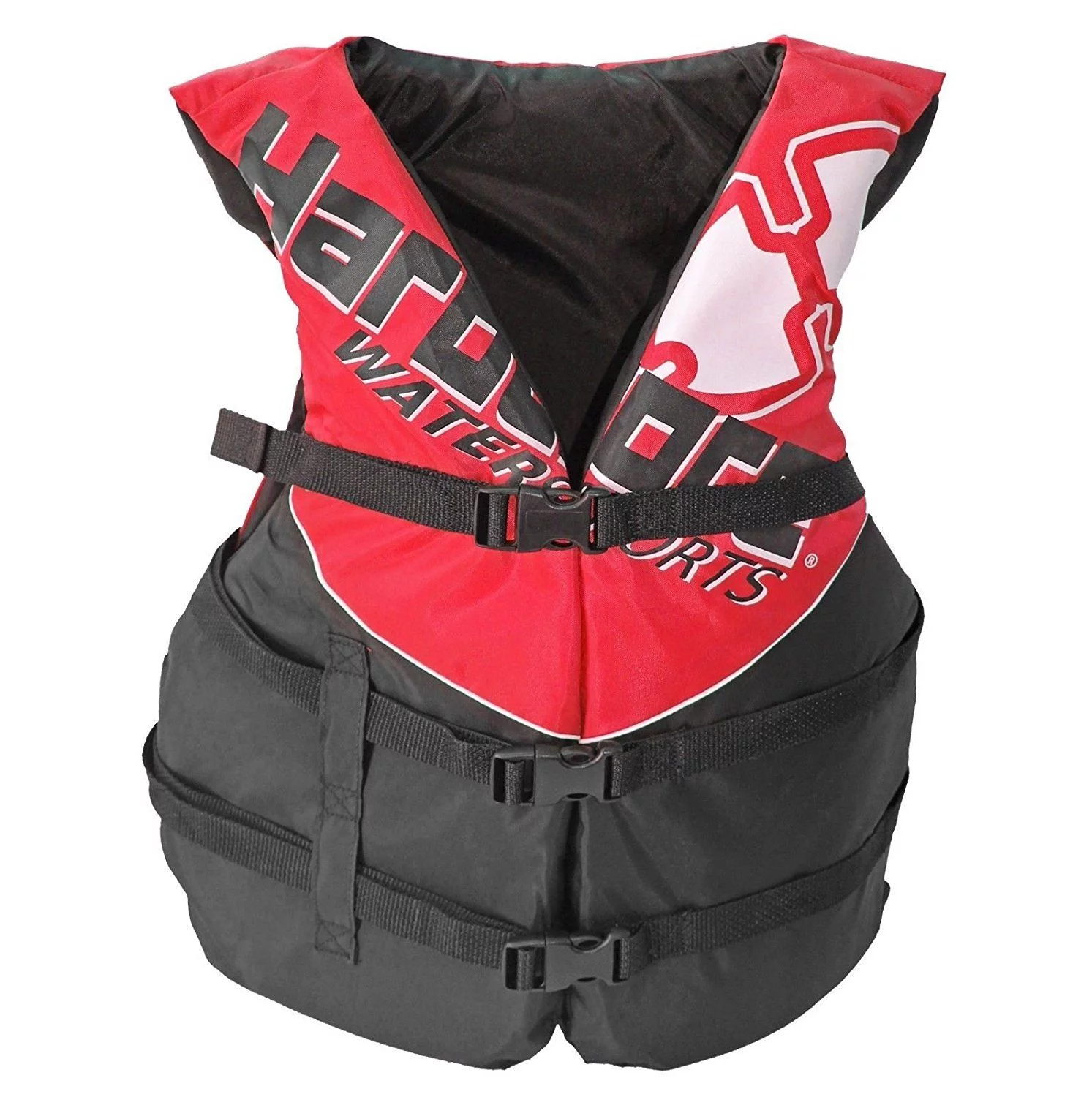 Hardcore Water Sports® High Visibility Adult & Kids Life Jacket PFD USCG Type III Ski Vest w/ Leg Strap