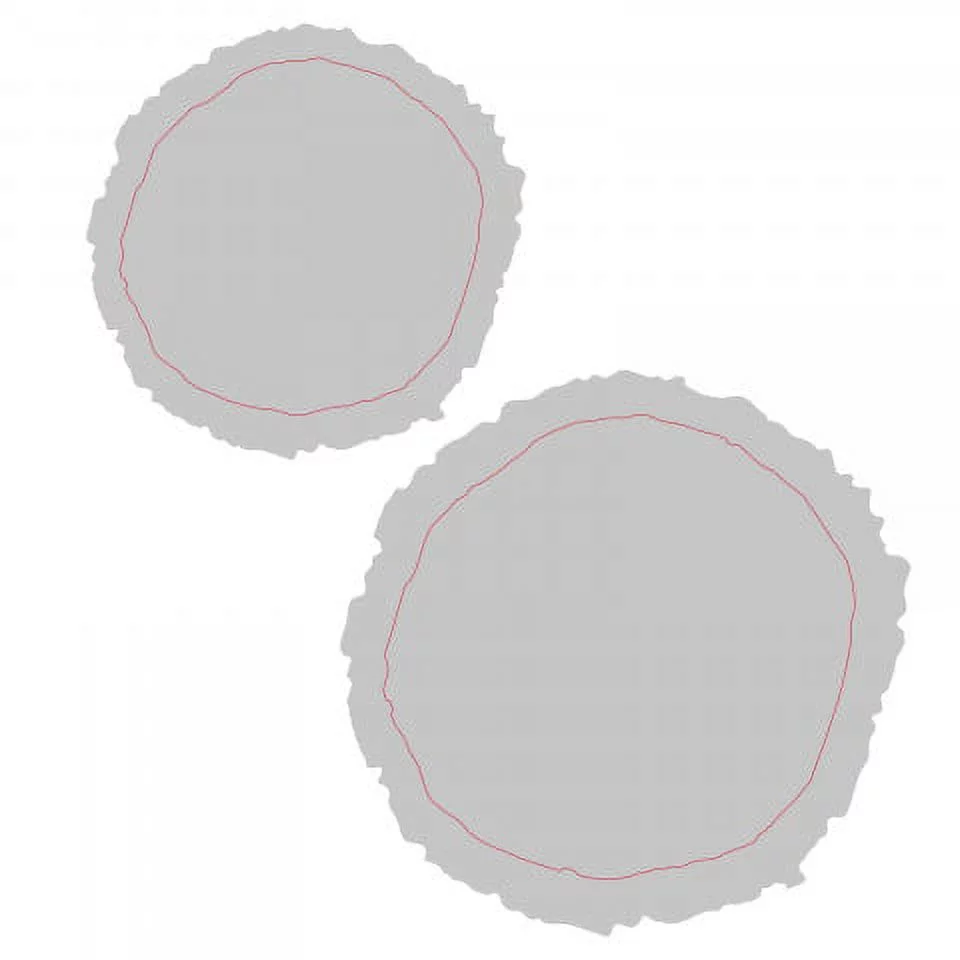 Sizzix Bigz Die w/Texture Fades Embossing Folder Tree Rings Mini by Tim Holtz