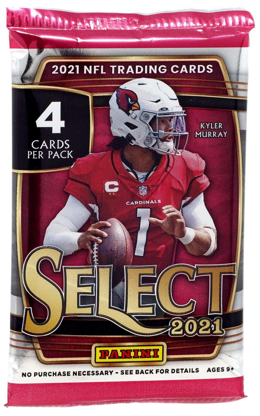 NFL Panini 2021 Select Football Trading Card BLASTER Pack (4 Cards)