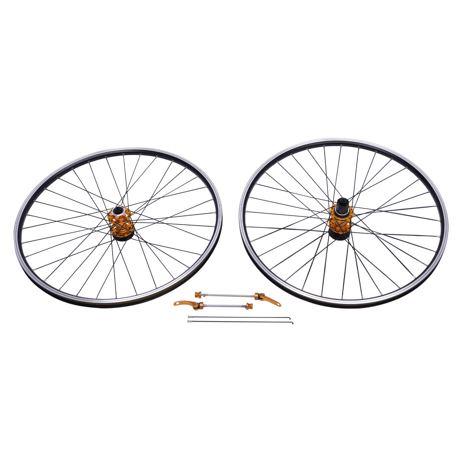 ZhdnBhnos MTB Mountain Bike Wheelset 29 inch Quick Release Bicycle Front Rear Wheels Set Aluminum Alloy Rim Disc Brake Fit 7-11 Speed Cassette