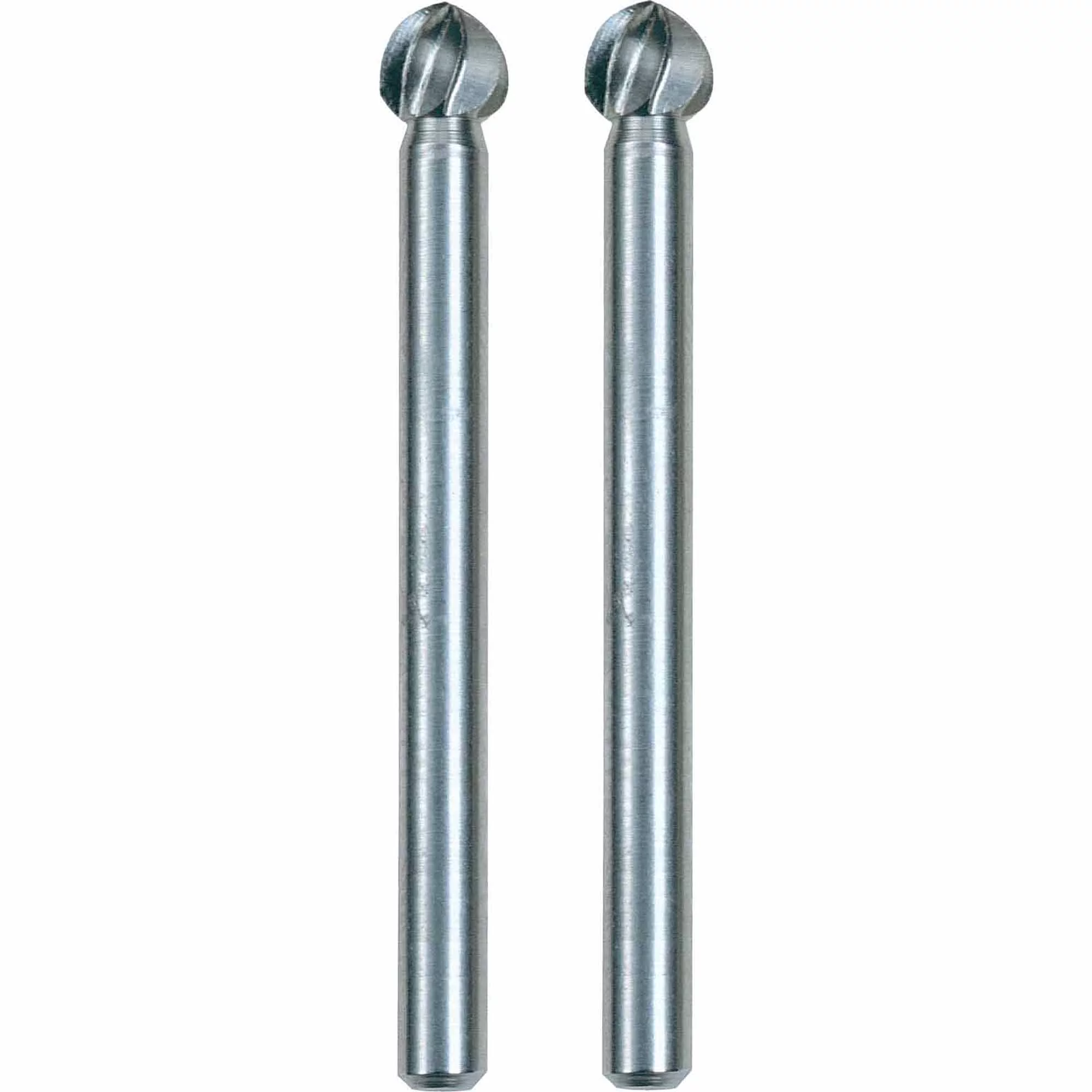 Dremel 192 3/16 inch Round-Tipped High Speed Cutter for Wood, Plastic, and Soft Metals, 2-Pack