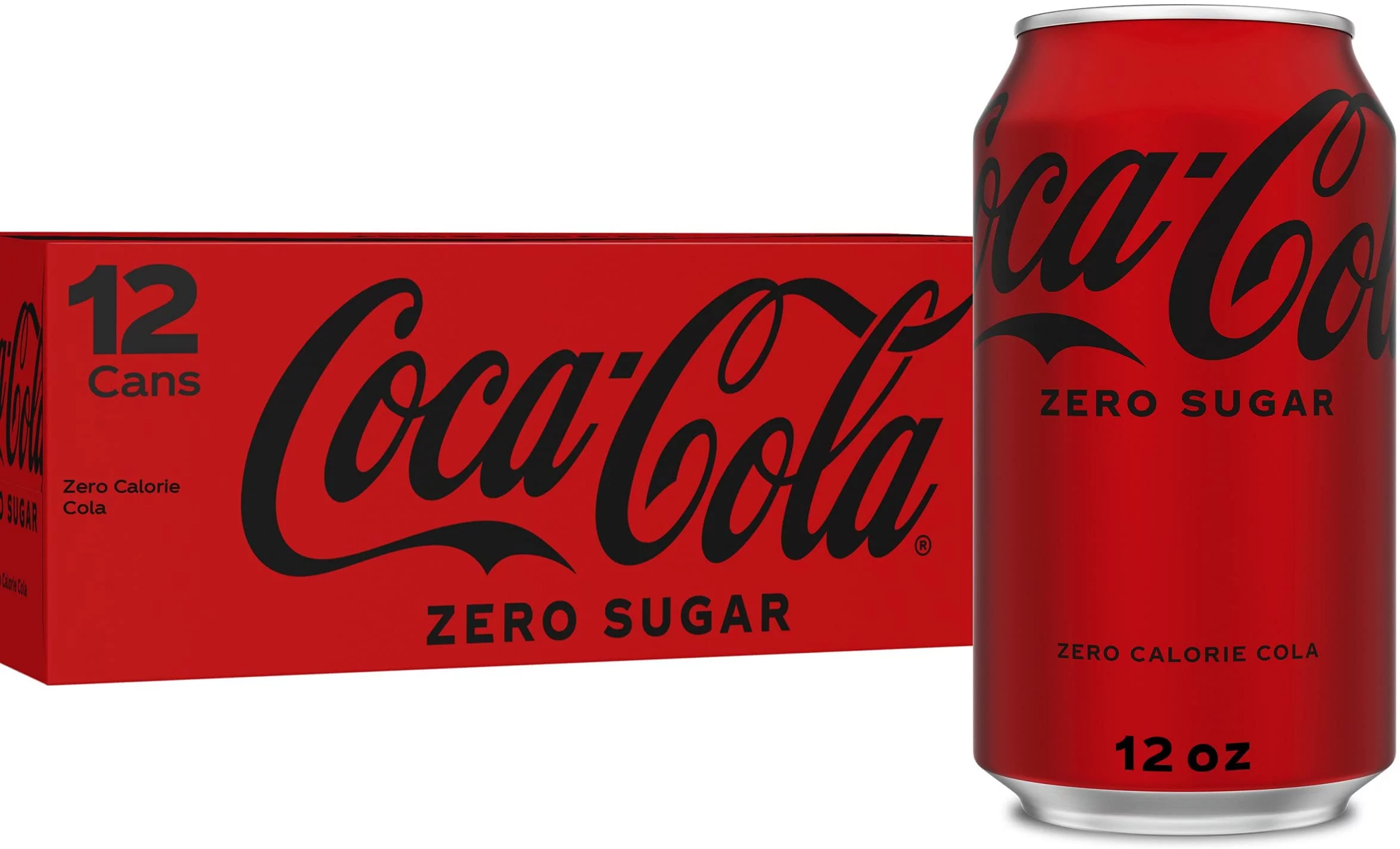 Coca-Cola Zero Sugar Soda 12oz Cans (Pack of 24)