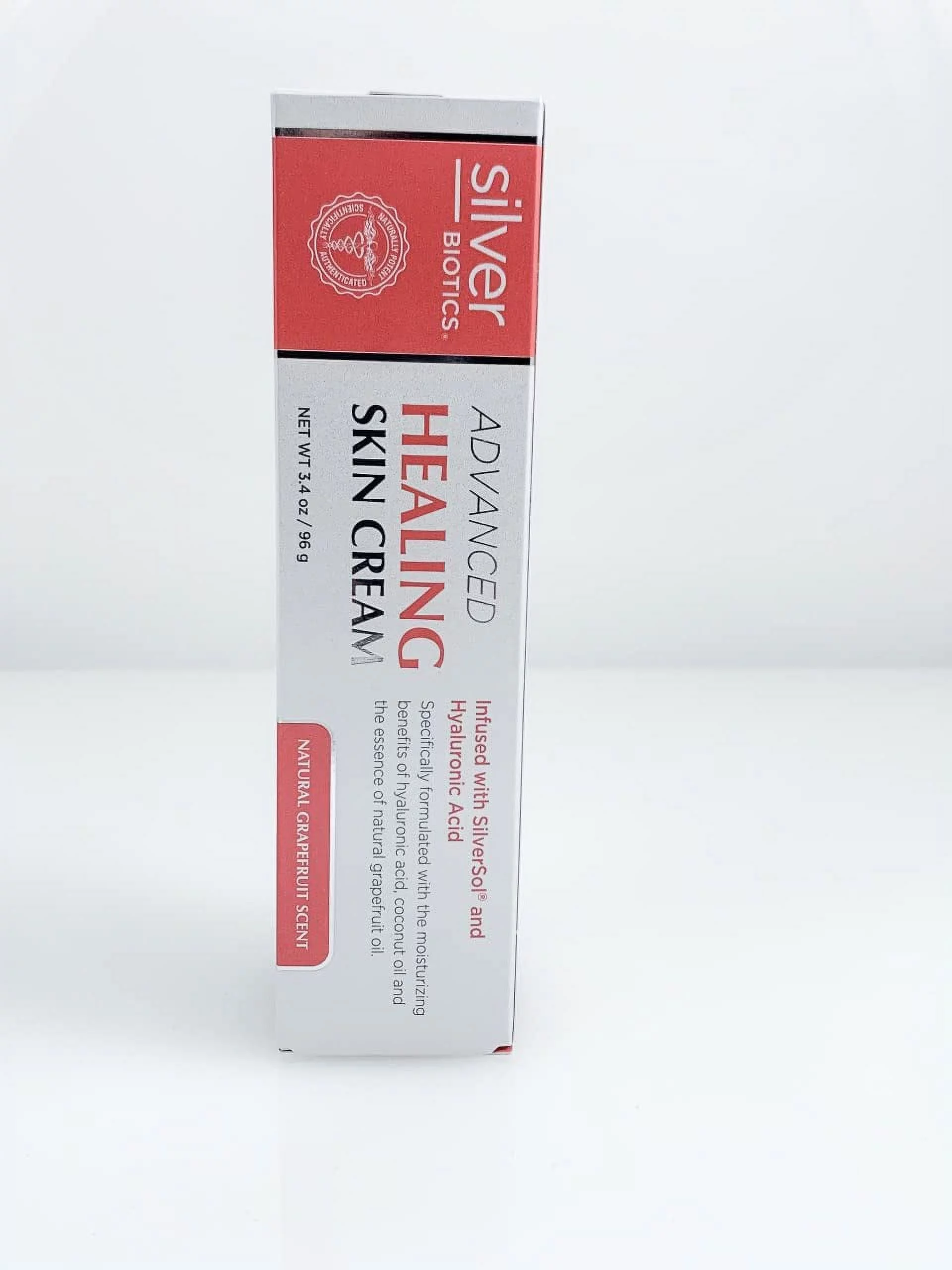 American Biotech Labs Silver Biotics Solution Healing Colloidal Silver Cream 3.4 oz.