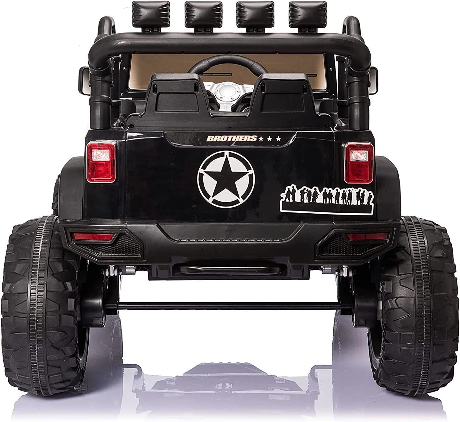 24V 9AH 2 Seater Kids Ride-On Truck Car with Remote Control and 3 Speeds