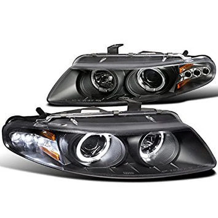 Spec-D Tuning 2LHP-AVG97JM-TM Dodge Avenger Chrysler Sebring Coupe Black Halo Led Projector Head Lights