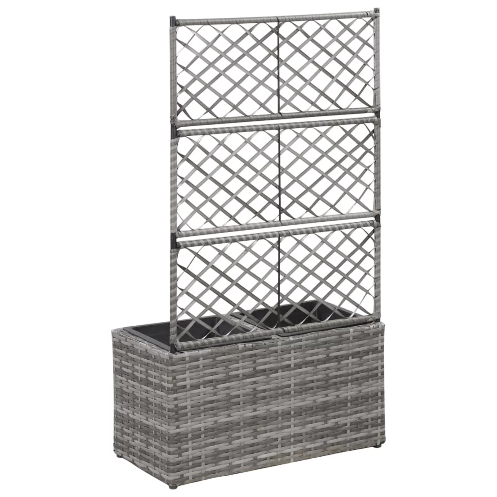 Aibecy Trellis Raised Bed with 2 Pots 22.8
