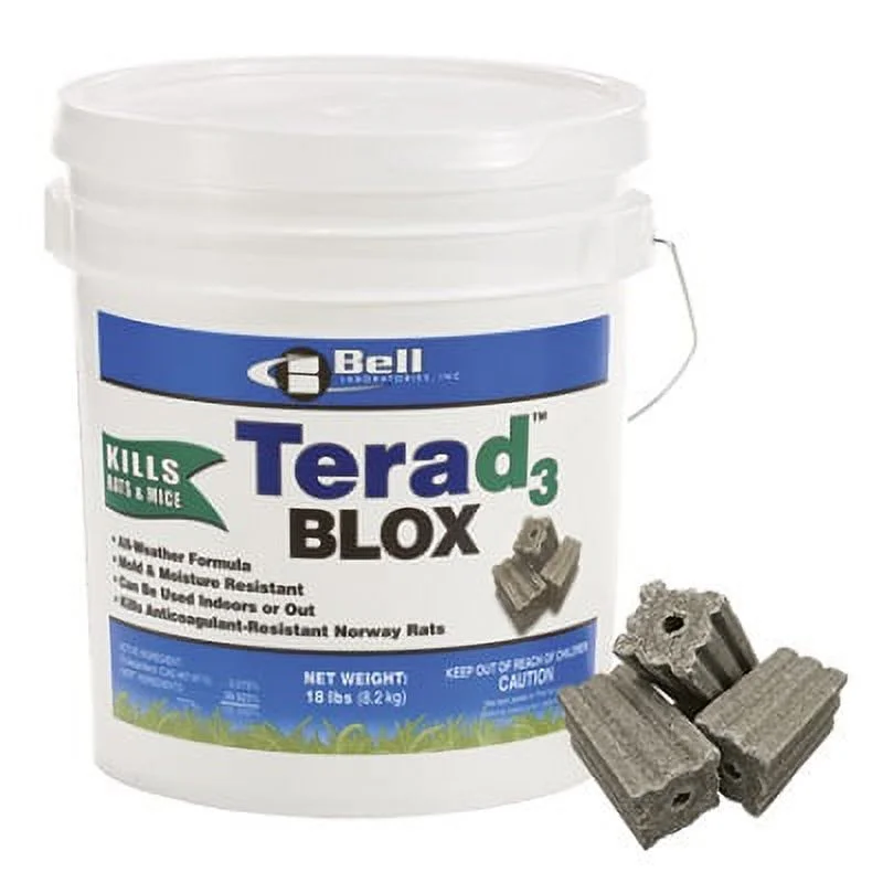 Terad 3 Blox 18#- Natural Rodenticide