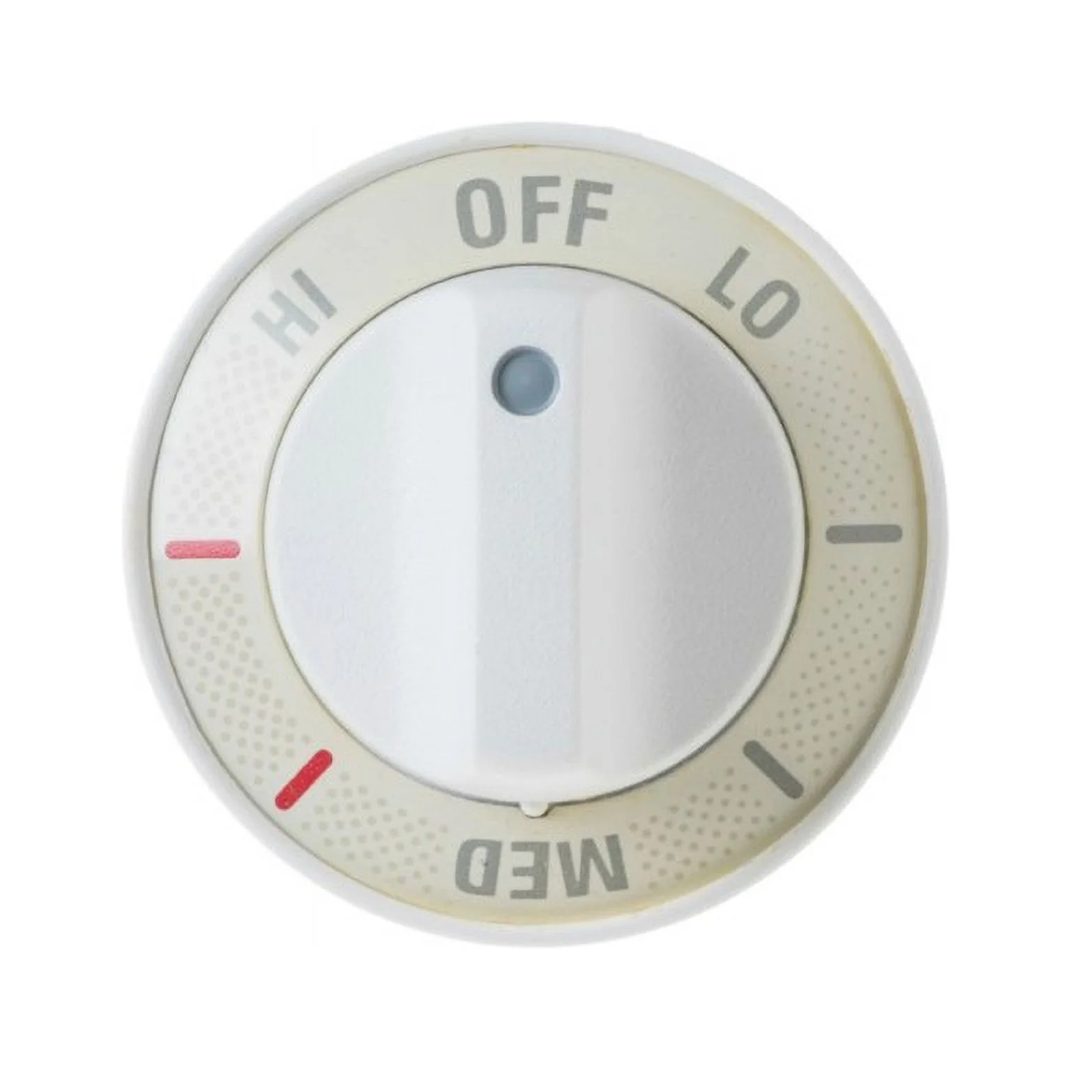 WB3K5243 GE White Control Knob OEM WB3K5243