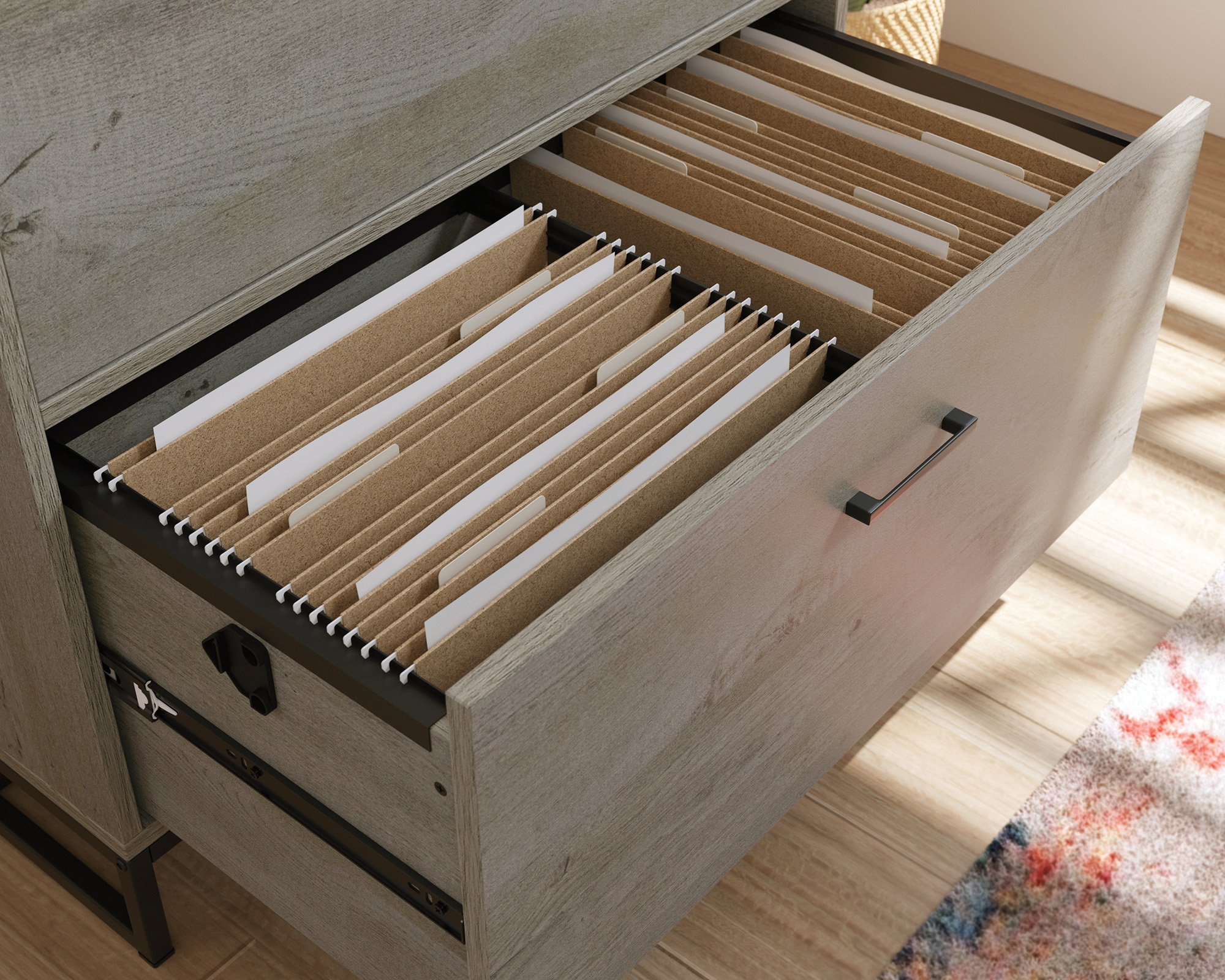 Tremont Row 2-Drawer Lateral File Cabinet in Mystic Oak