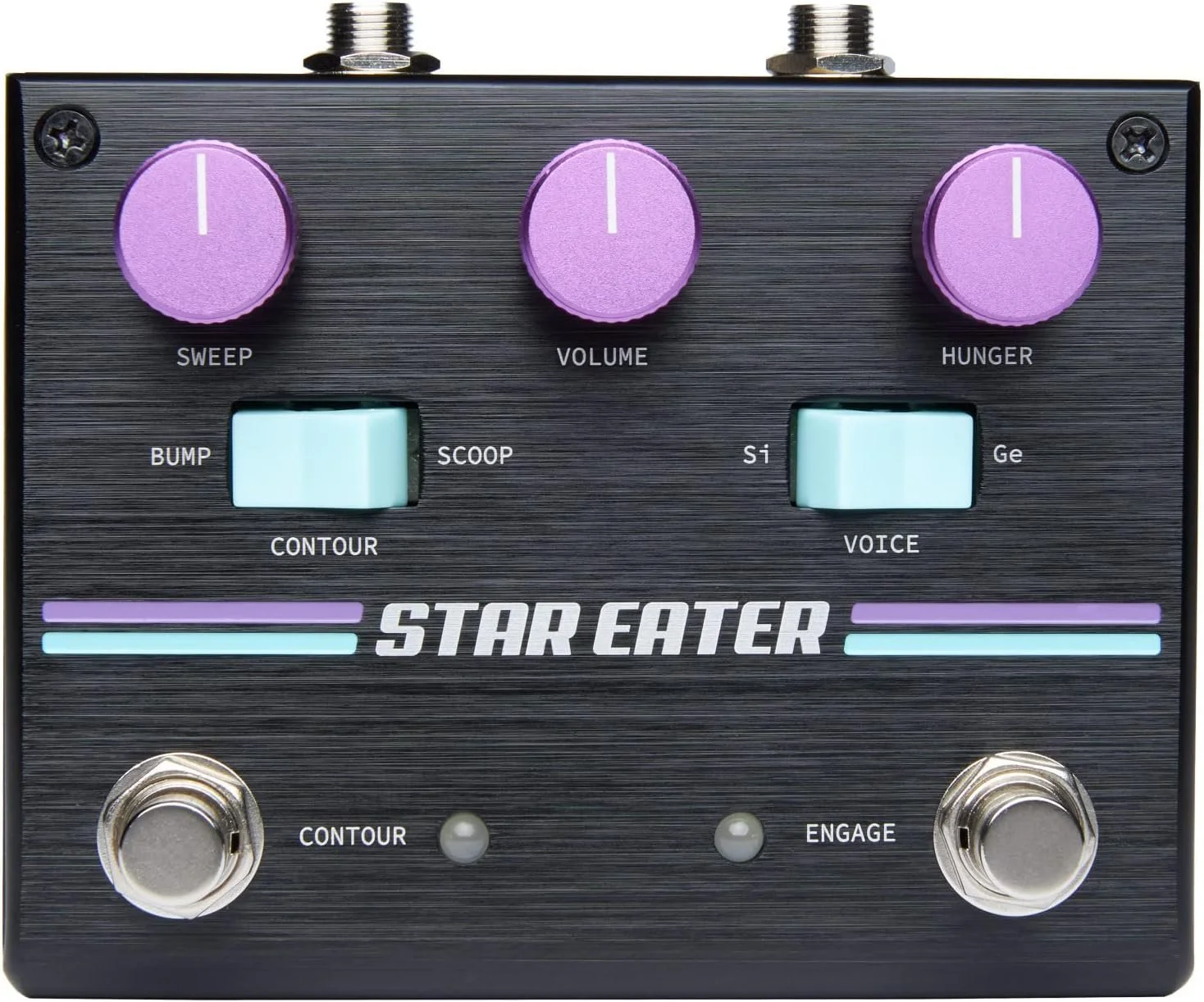 Pigtronix Star Eater Analog Fuzz Effects Pedal Black